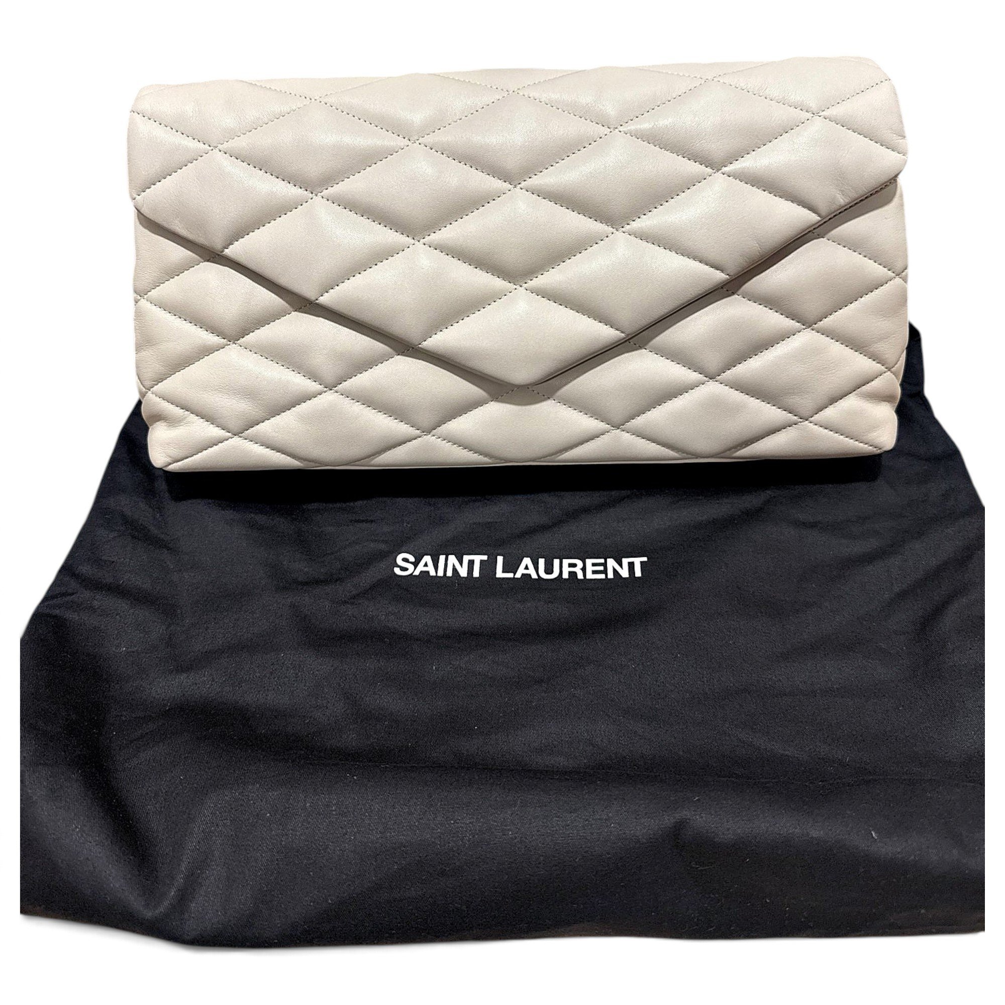 Sade Pochette Enveloppe leather clutch bag