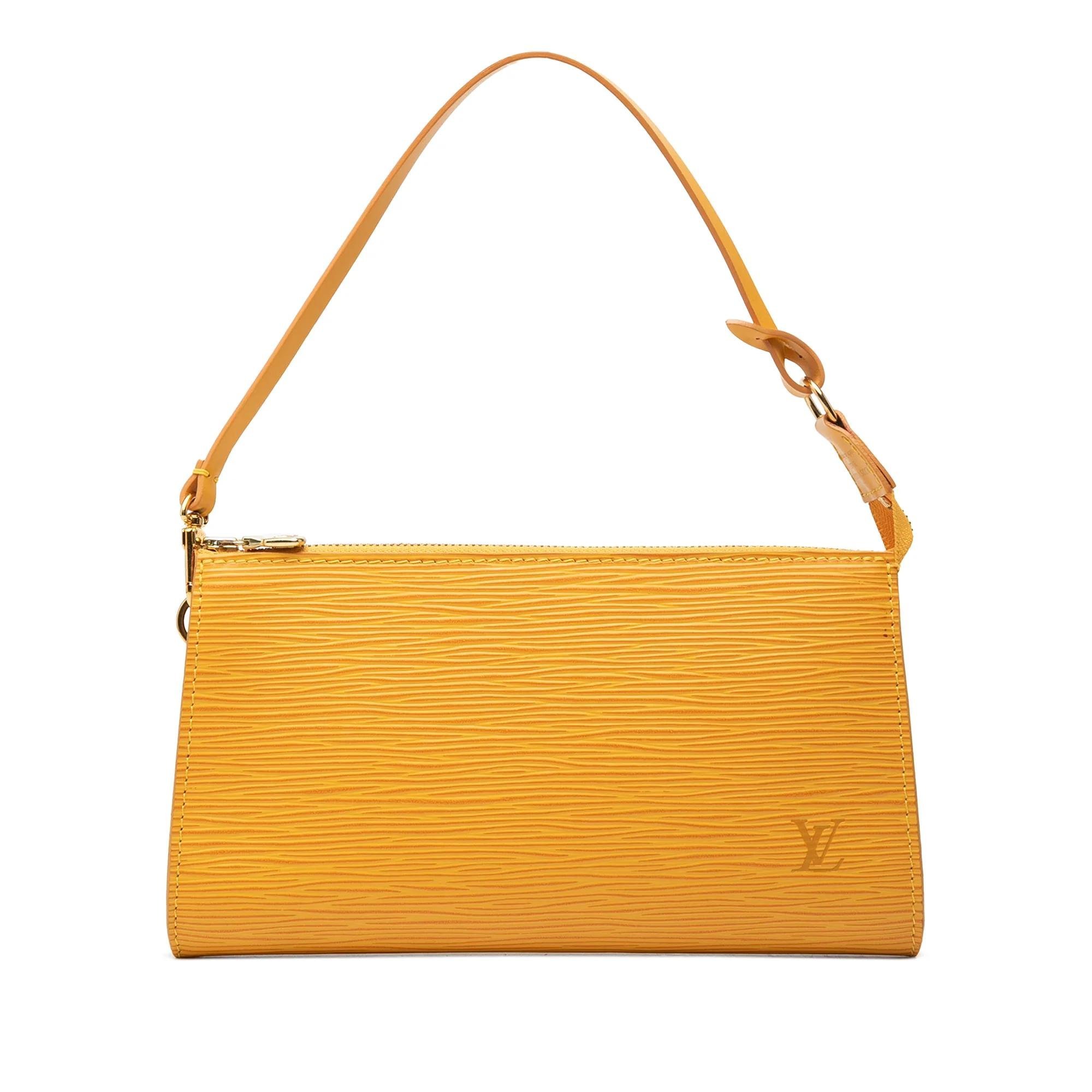 Pochette Accessoire leather handbag