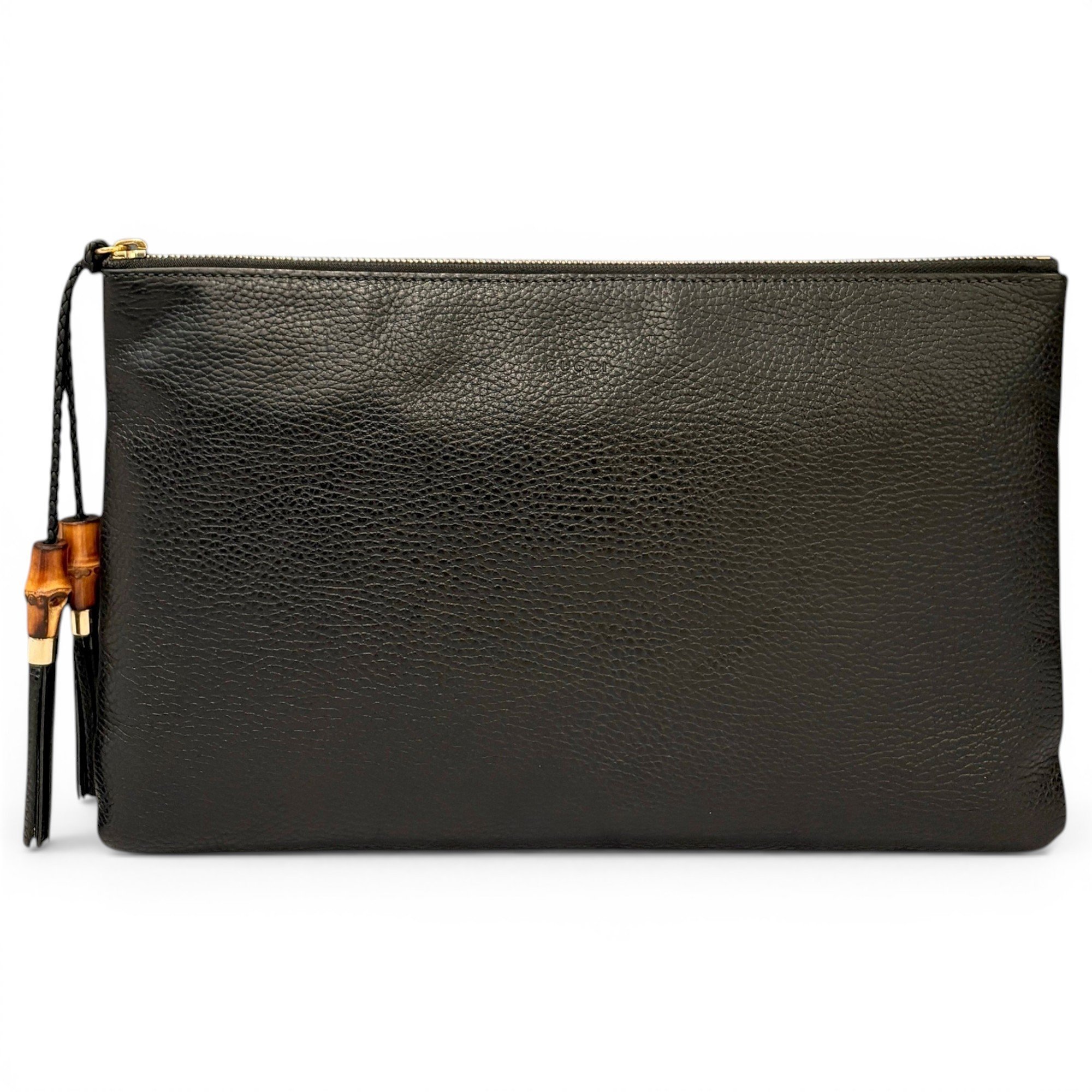 Pony-style calfskin clutch bag
