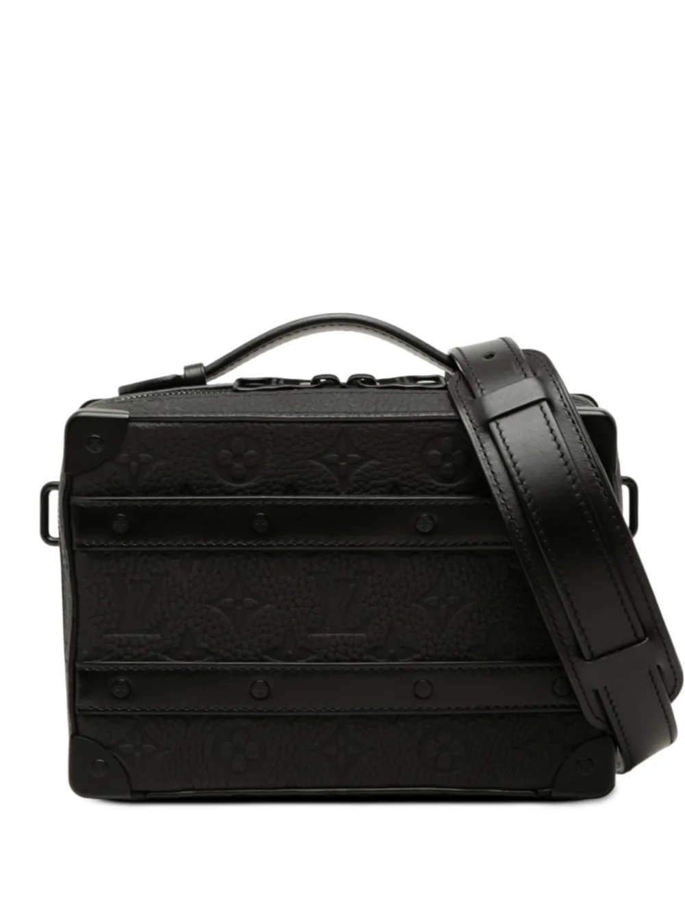 2021-2026 Monogram Taurillon Handle Soft Trunk satchel