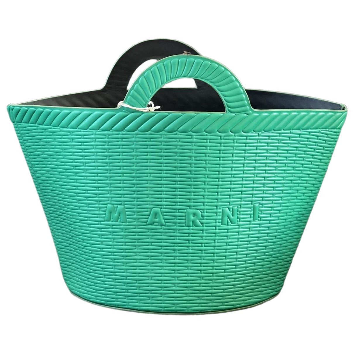 Tropicalia leather handbag