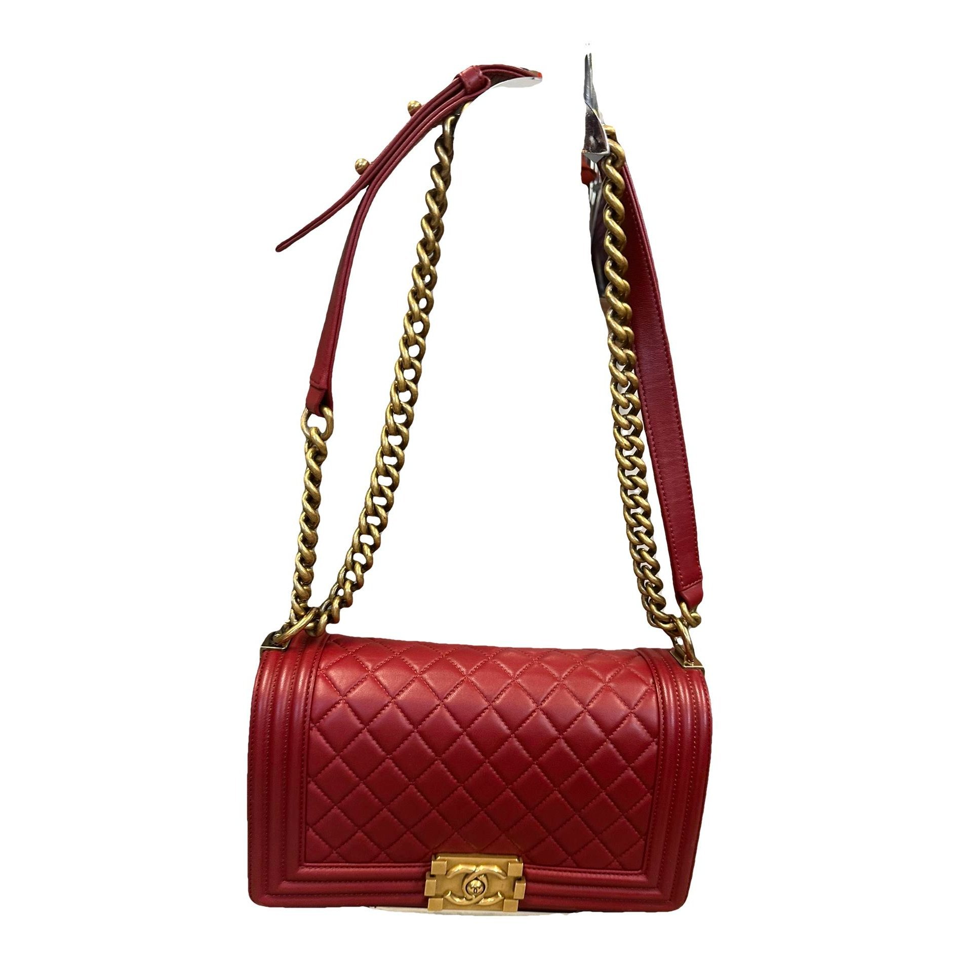 Boy leather handbag