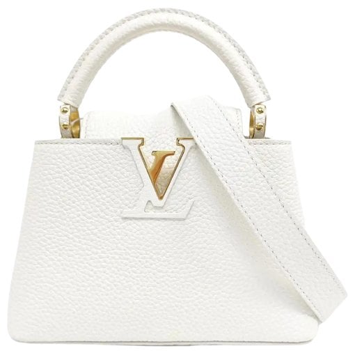 Capucines leather handbag