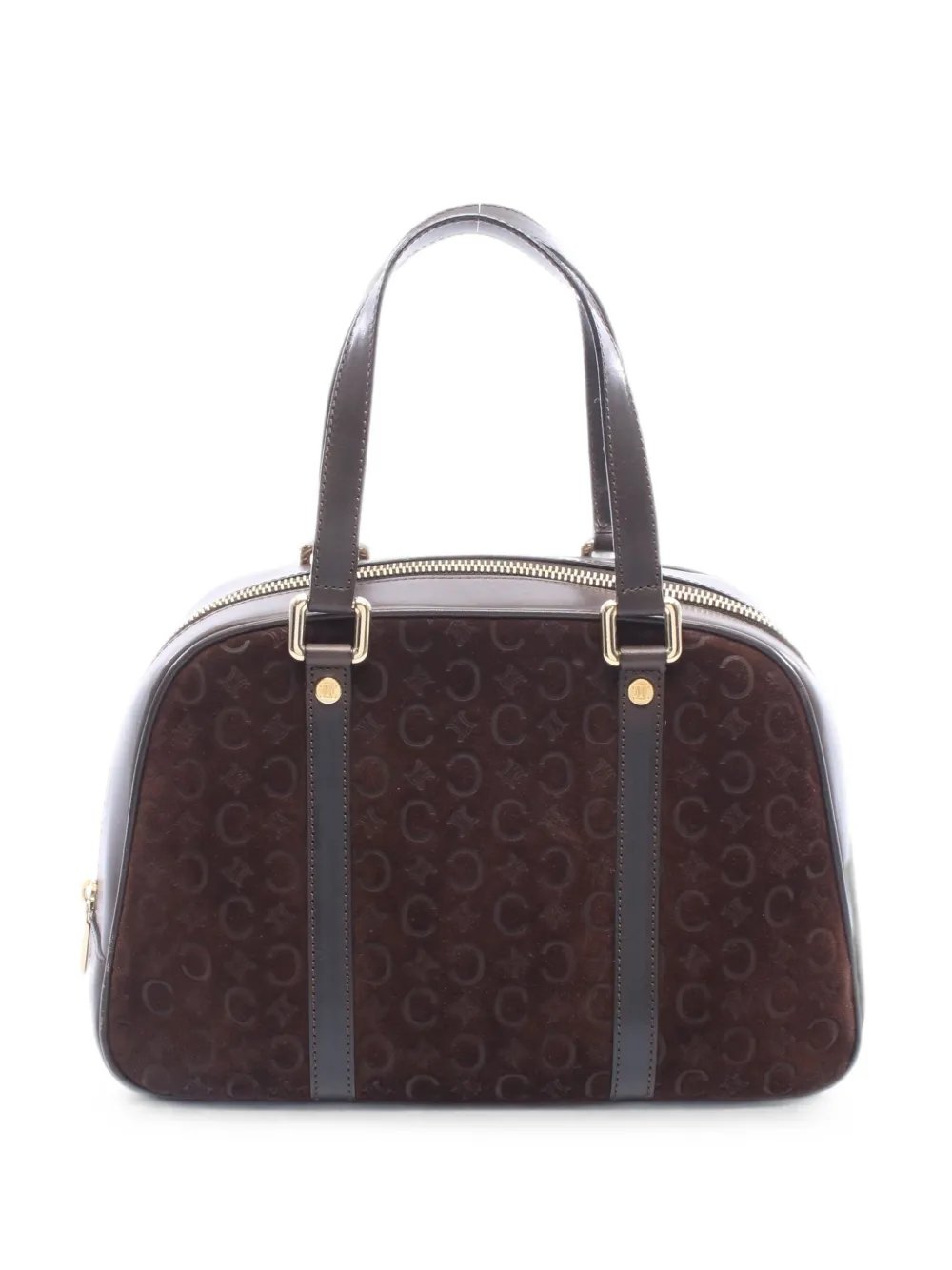 2000s C Macadam leather tote bag