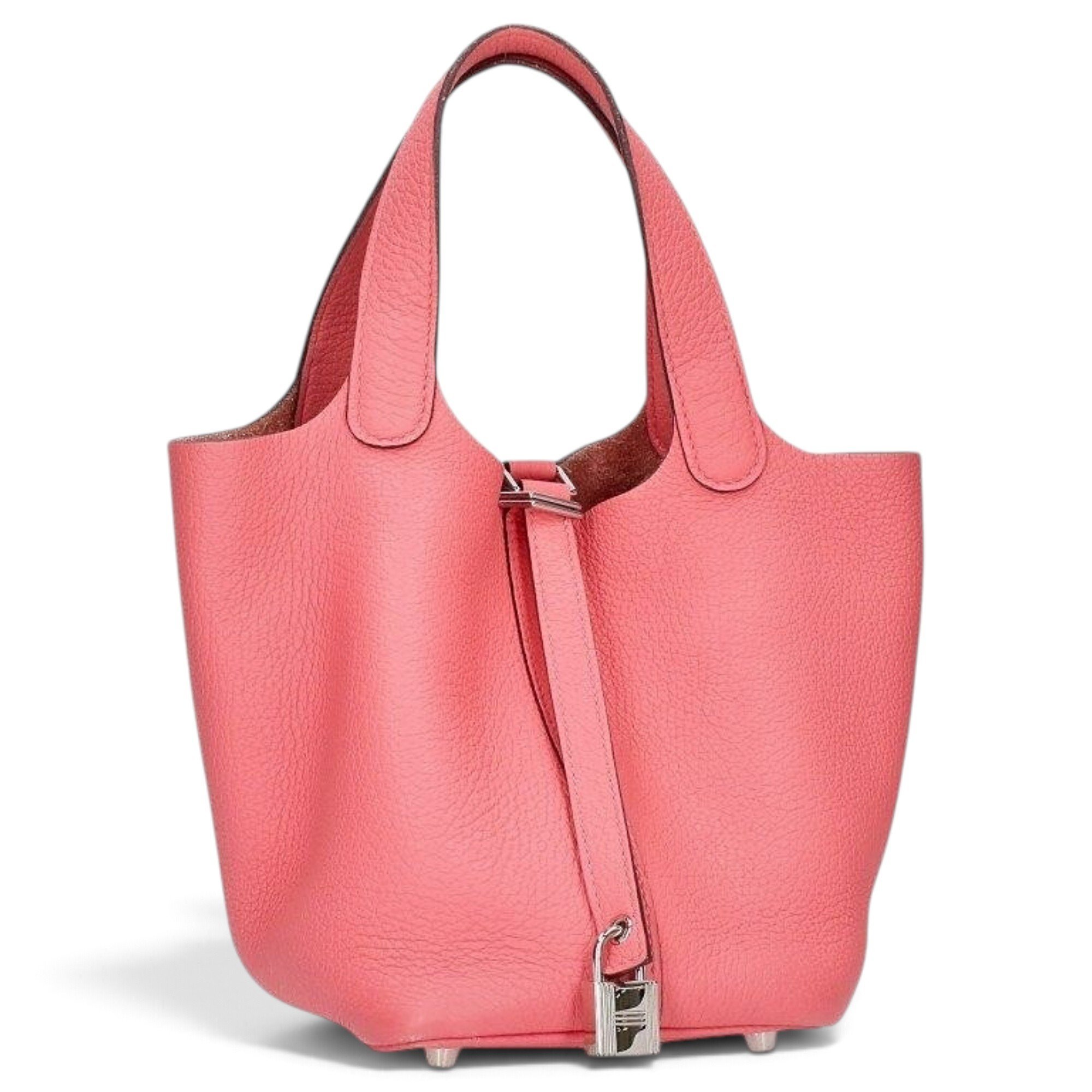 Picotin leather handbag