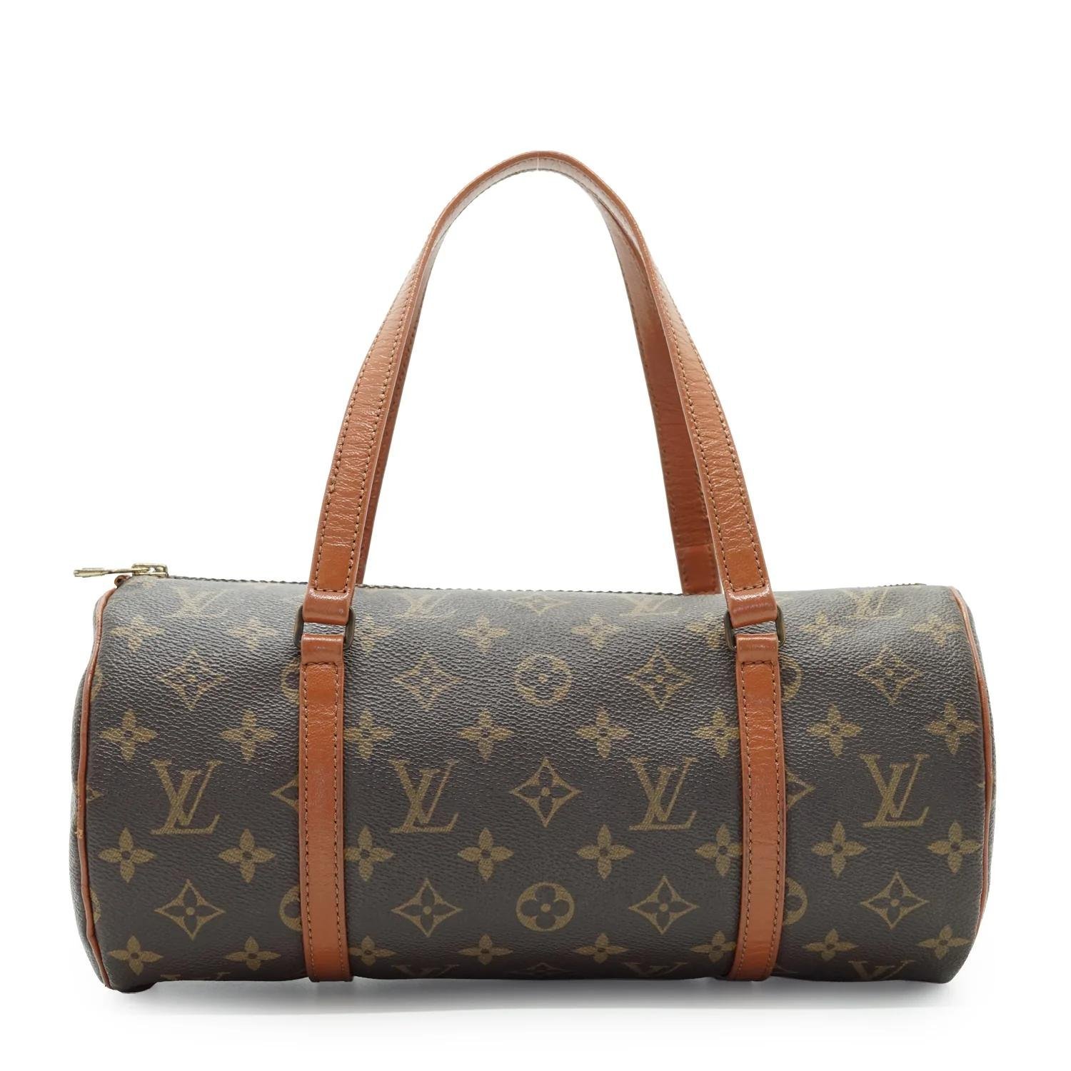 Papillon leather handbag