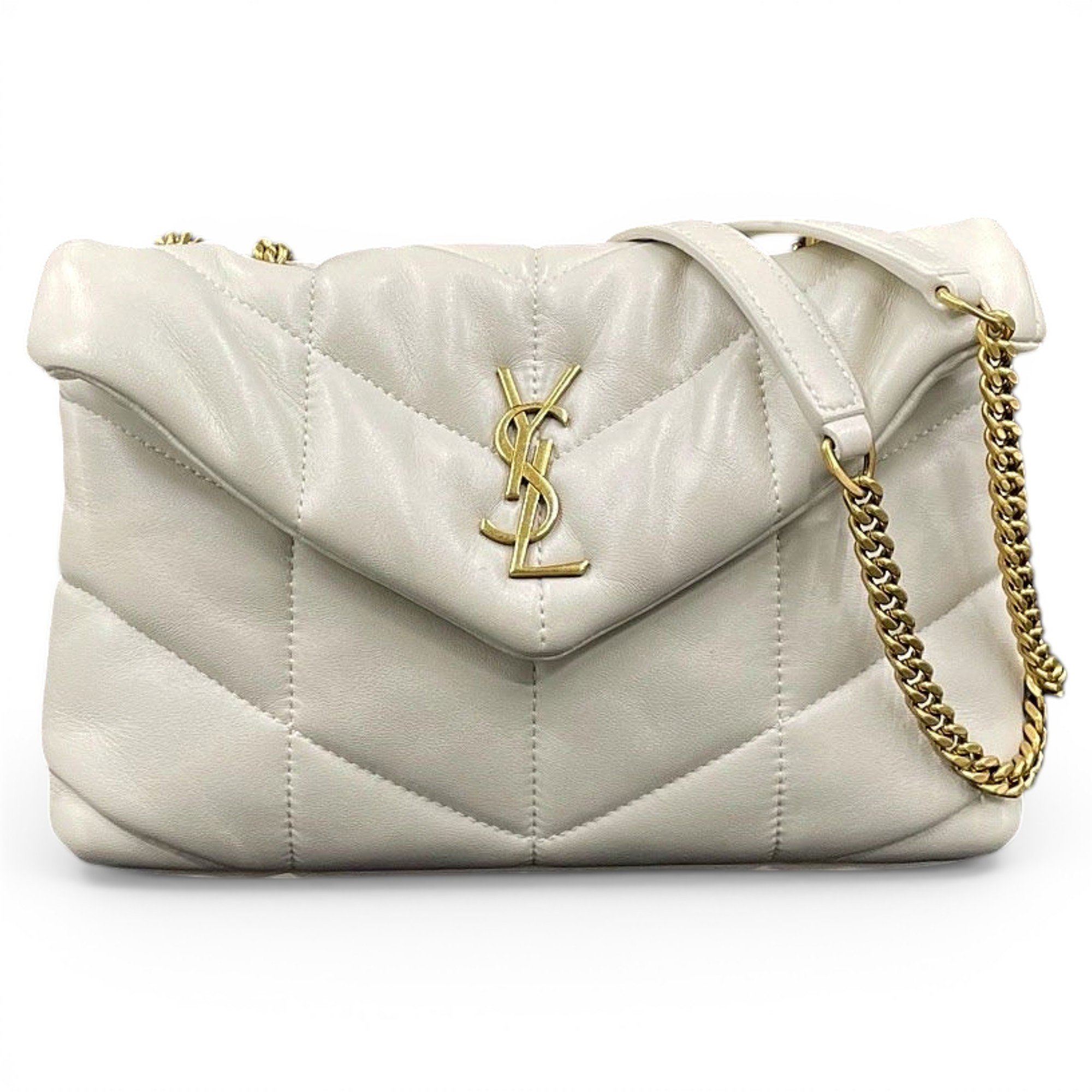 Loulou Puffer leather handbag