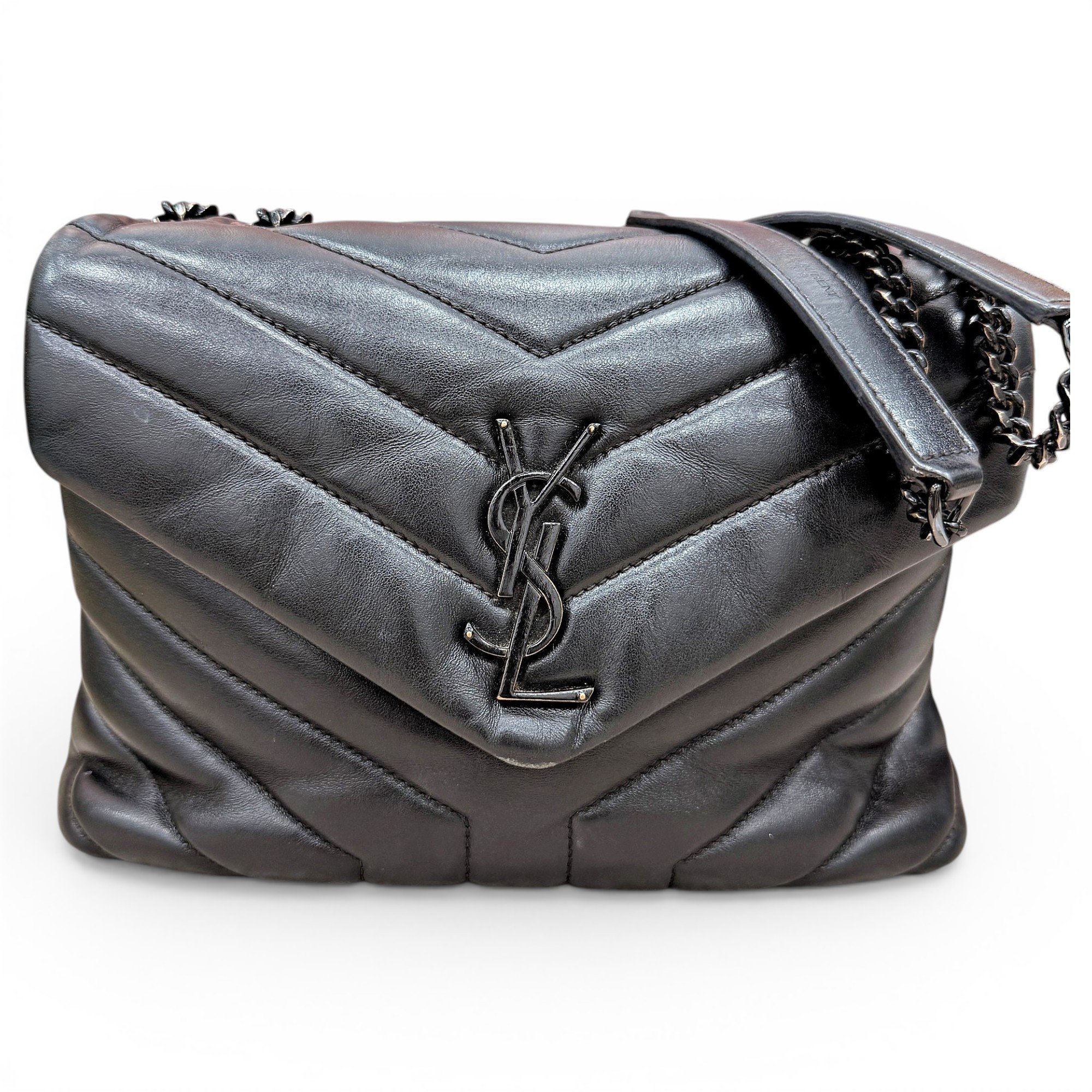 Loulou leather handbag