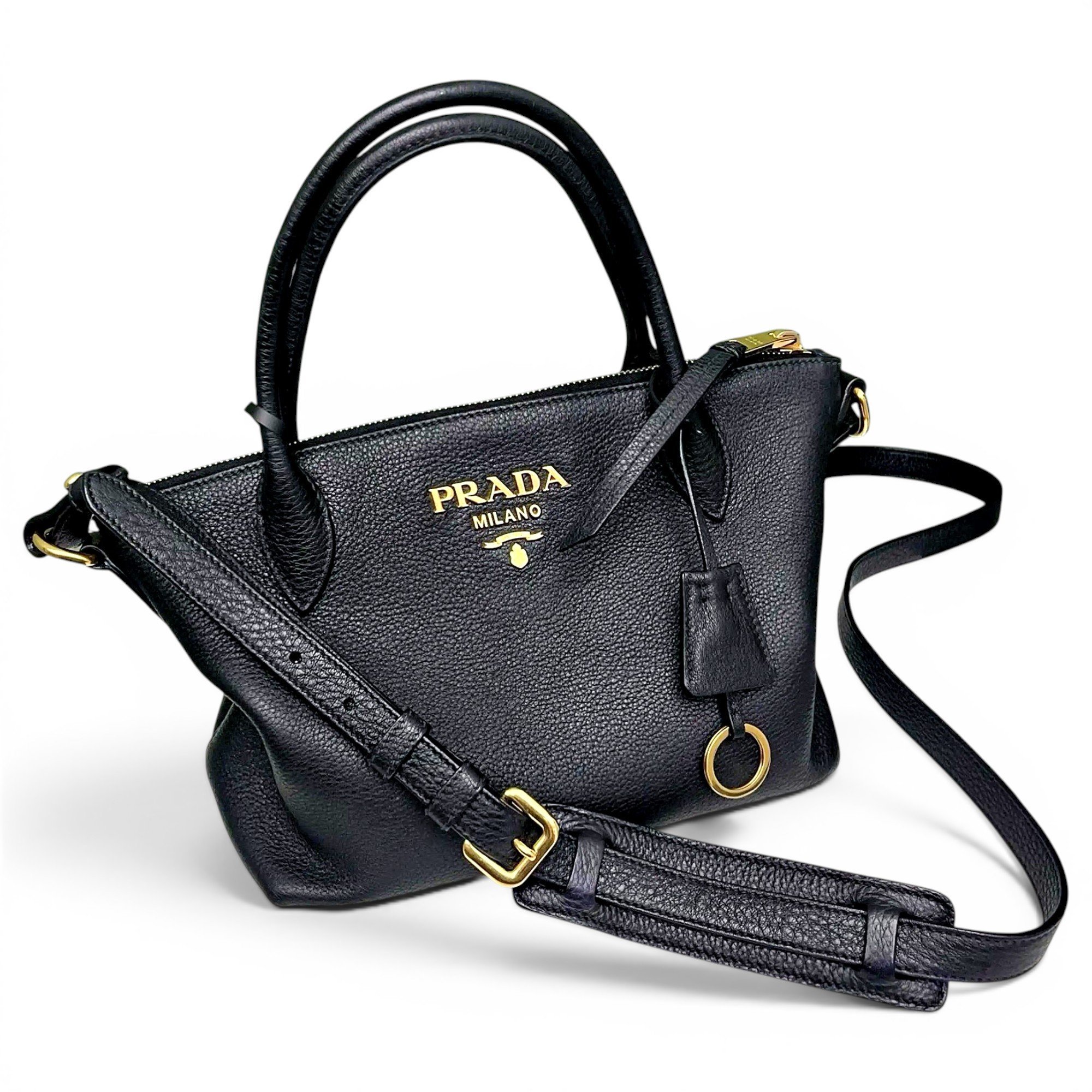 Leather tote