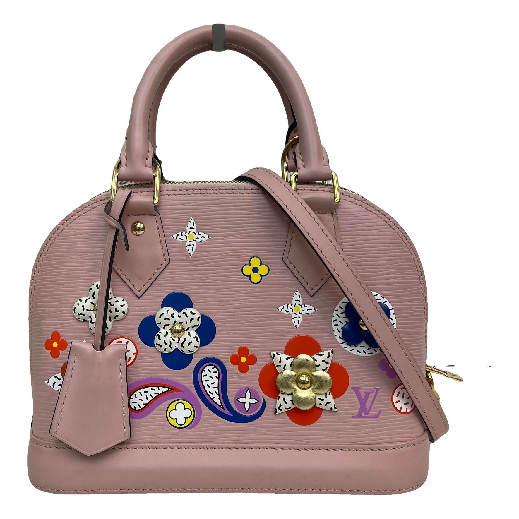 Alma leather handbag