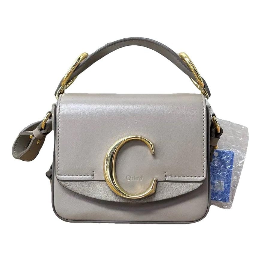 C leather handbag