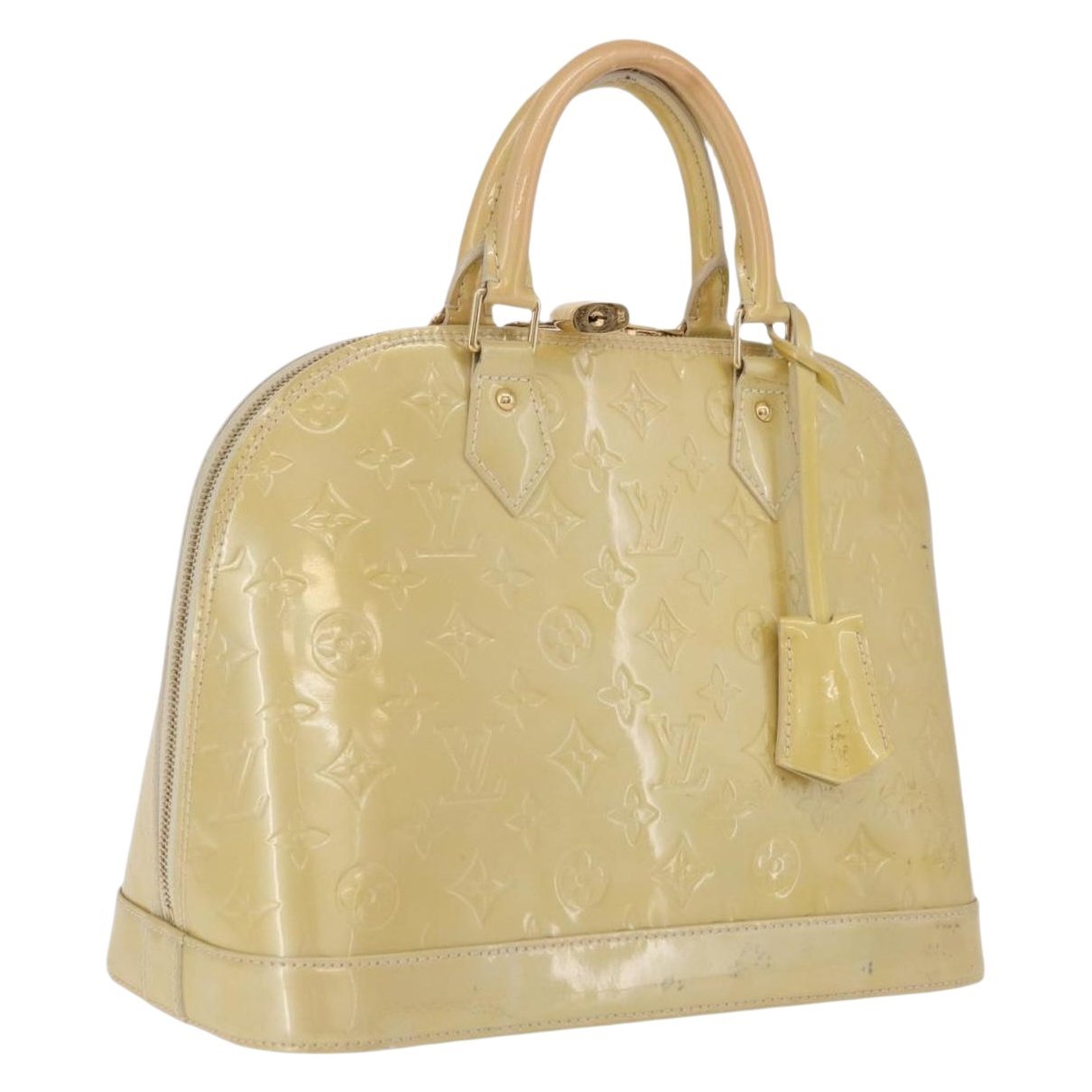 Alma patent leather handbag