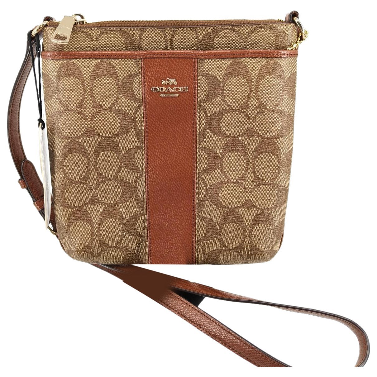 Leather crossbody bag