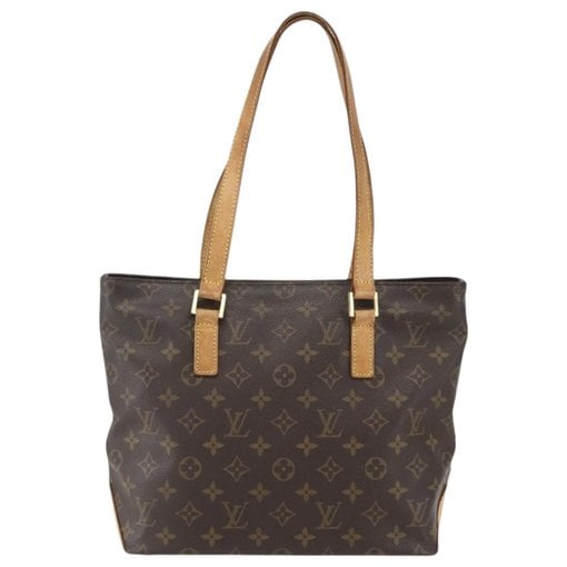 Piano leather tote