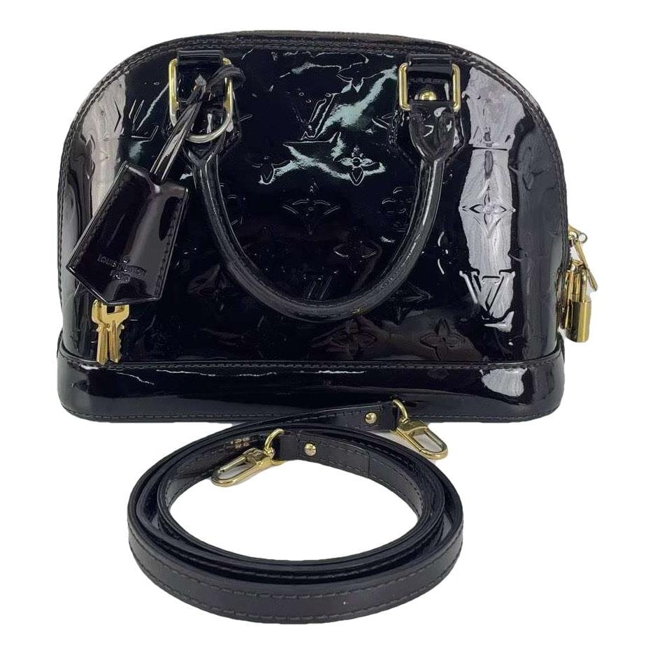 Alma BB patent leather handbag