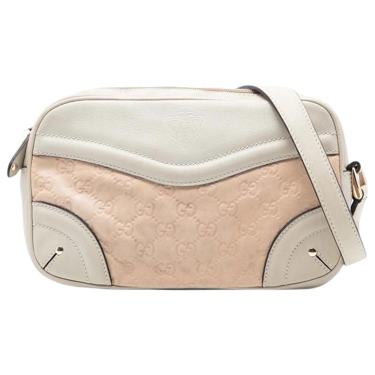 Gucci B leather handbag