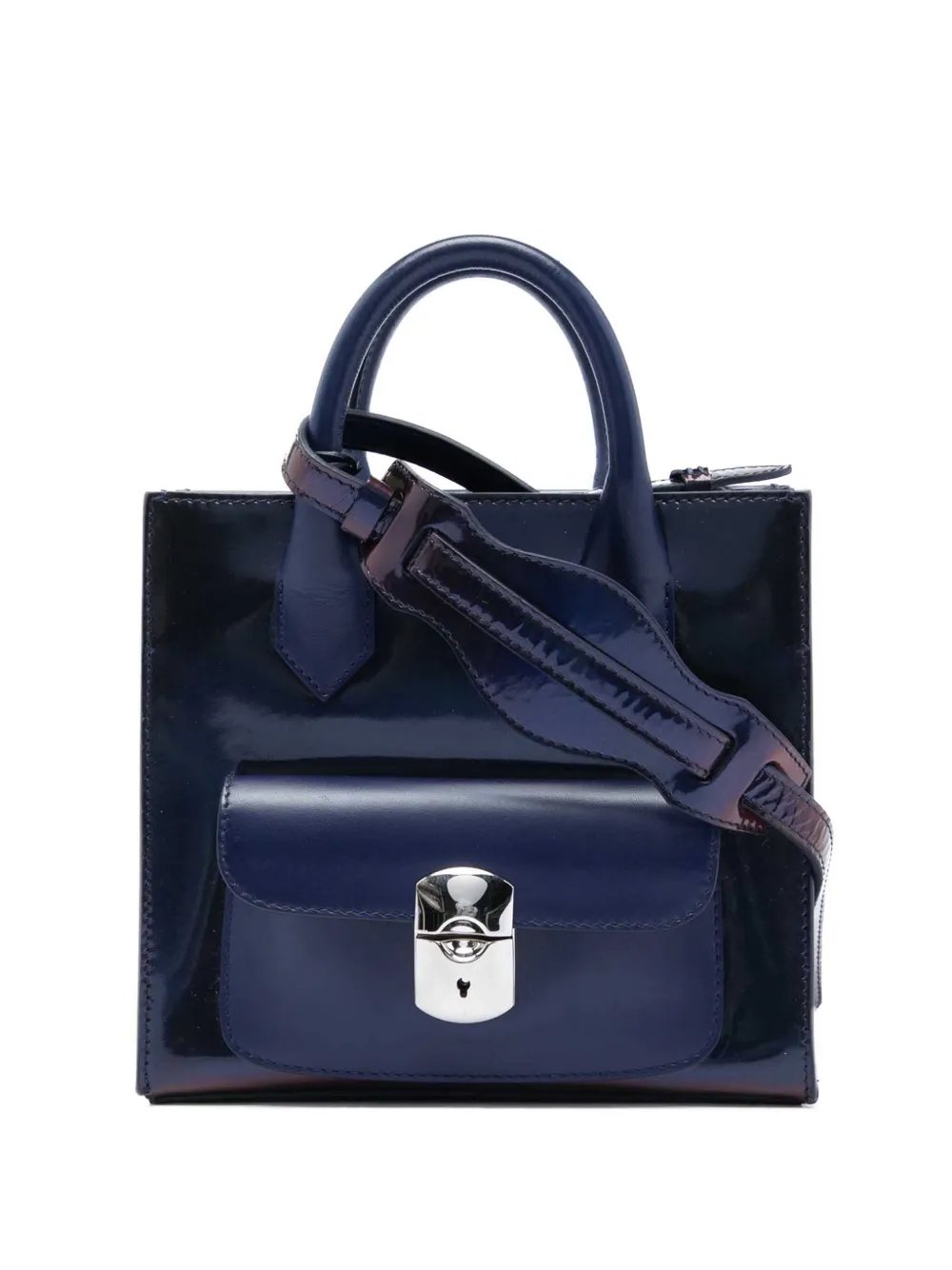 2015 Mini Patent Padlock All Afternoon satchel