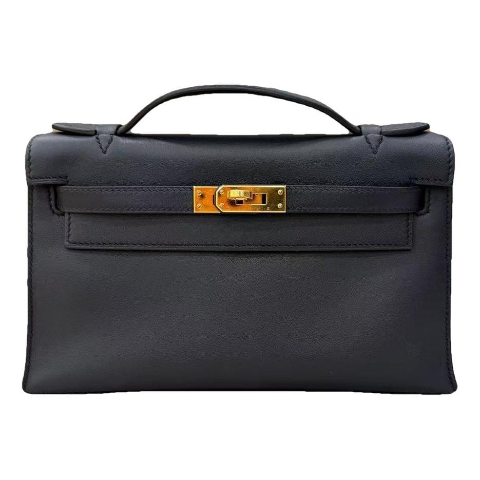 Kelly Clutch leather clutch bag
