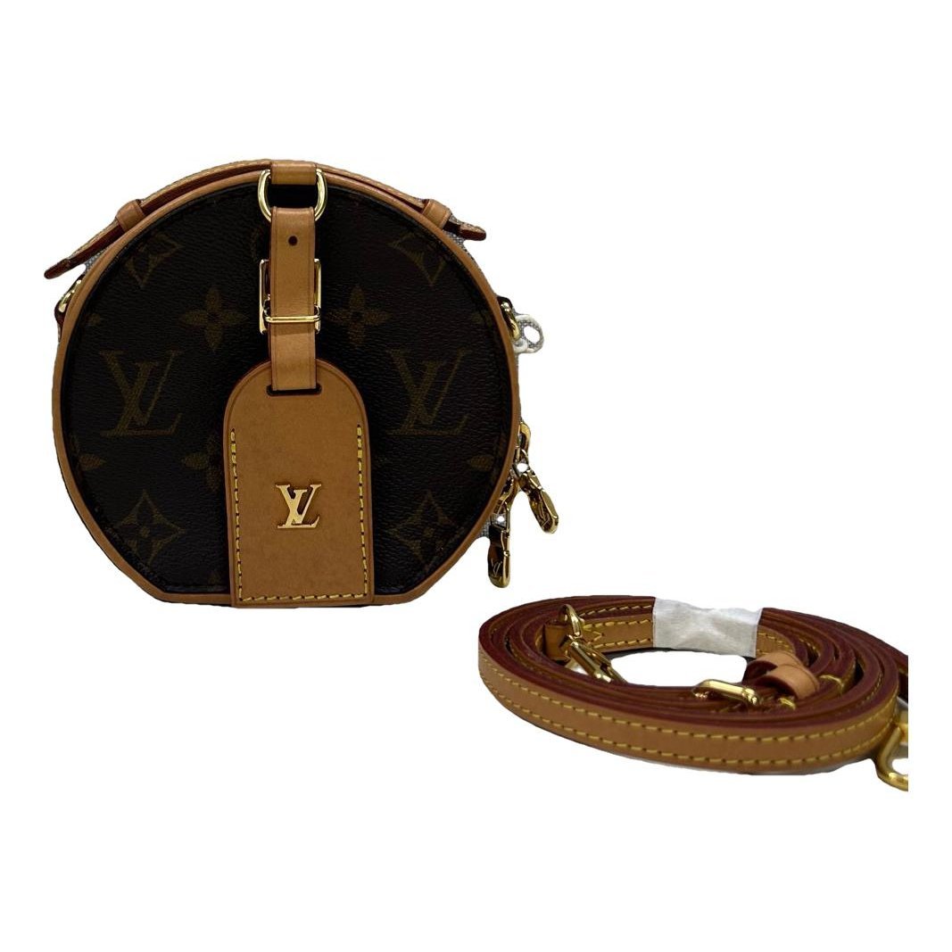 Boîte chapeau souple leather crossbody bag