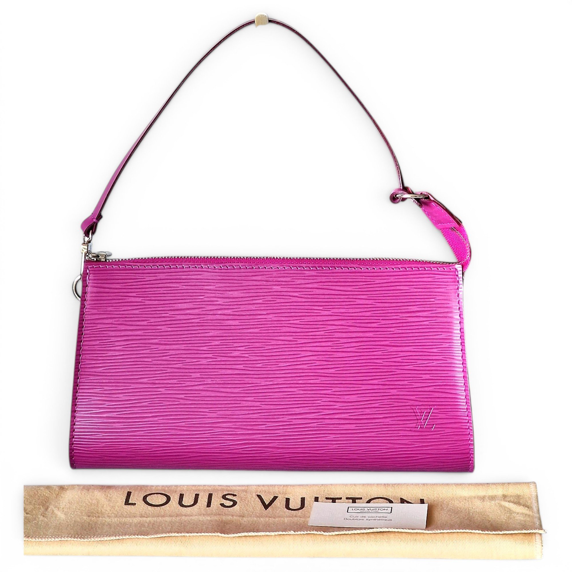 Pochette Accessoire leather handbag