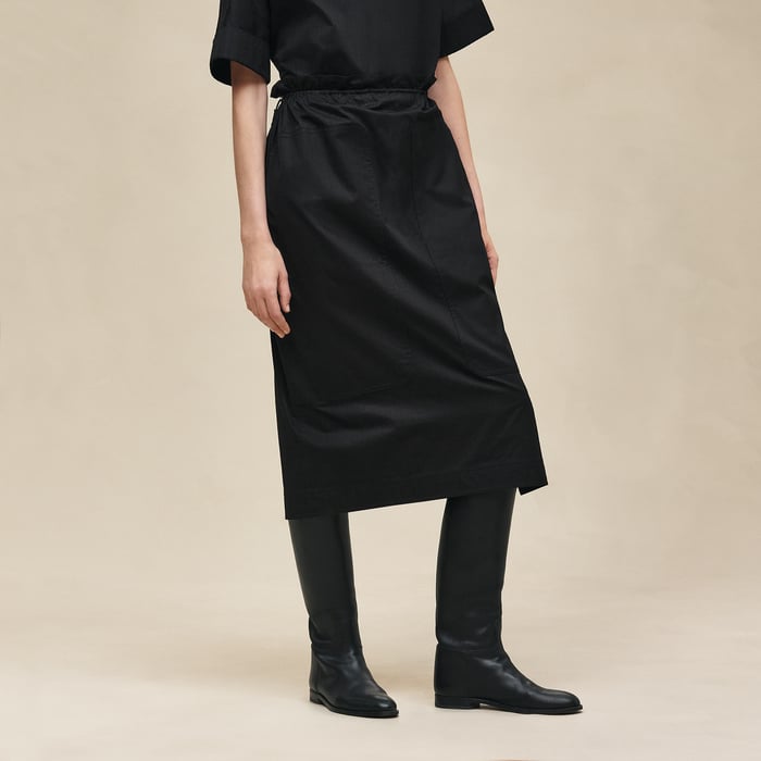 Noir Pochon Skirt