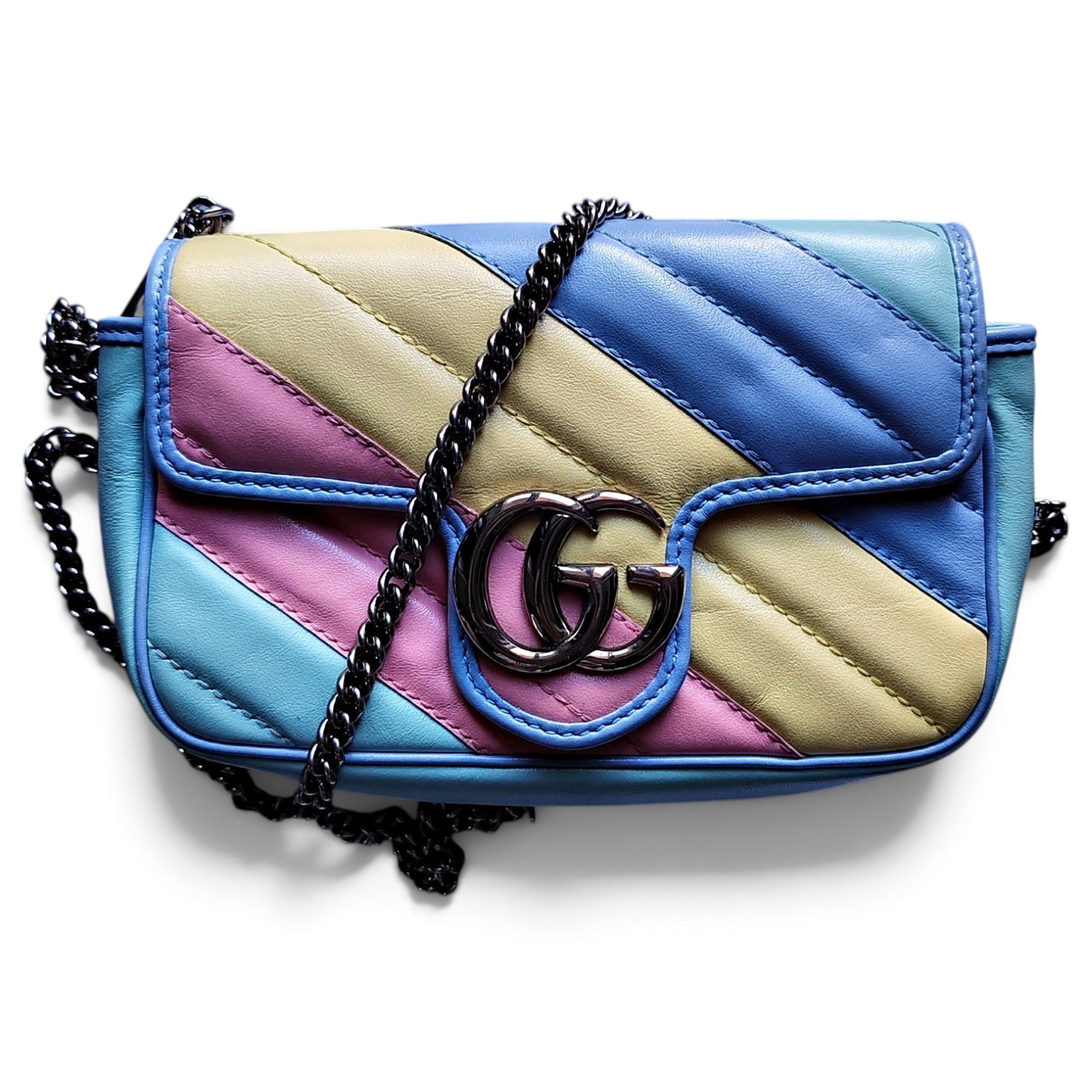GG Marmont Flap leather handbag