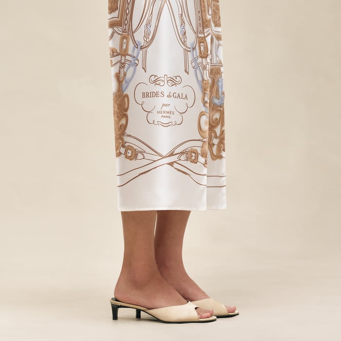 Blanc Nacre "Brides De Gala Gold" Pants