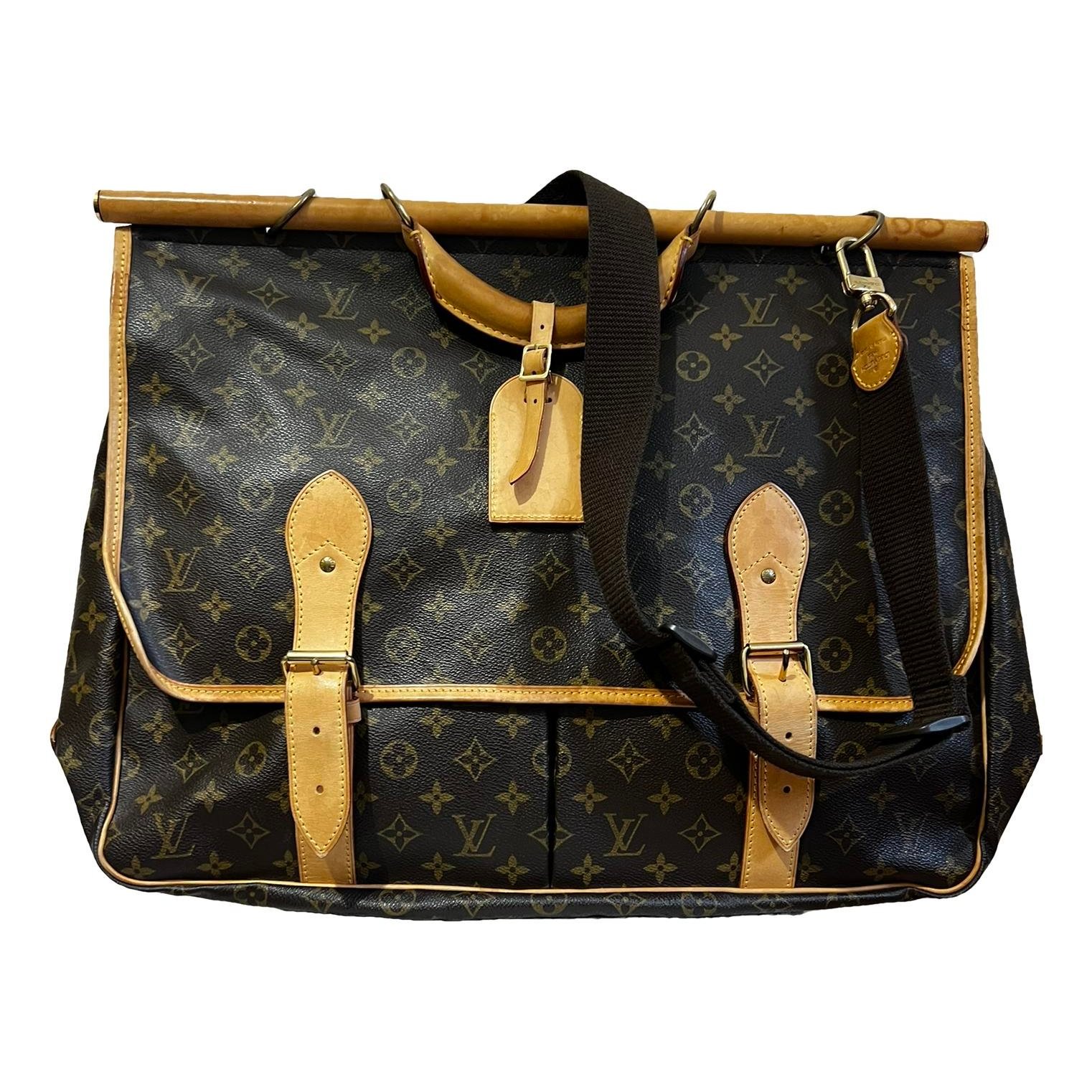 Leather 48h bag