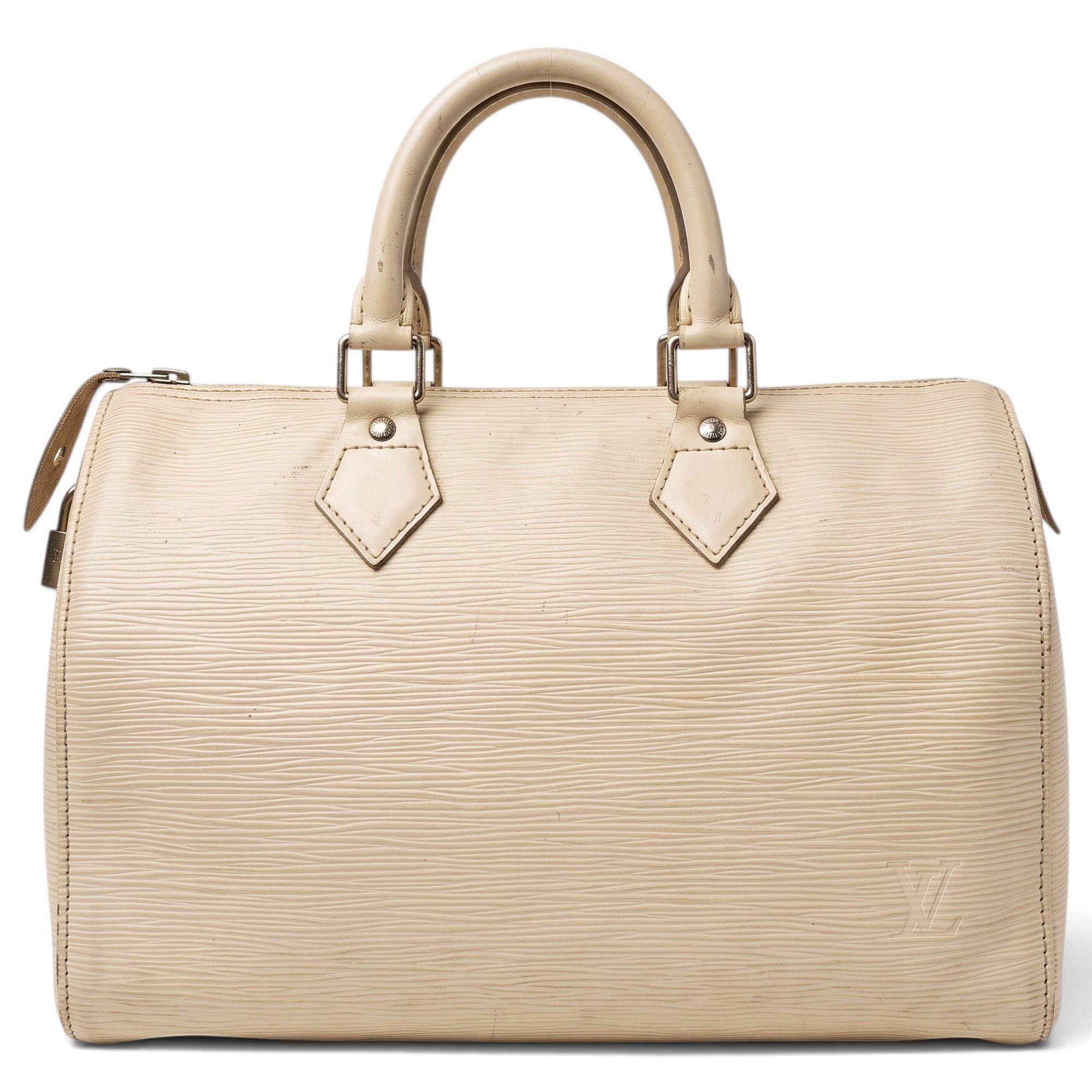 Speedy leather handbag