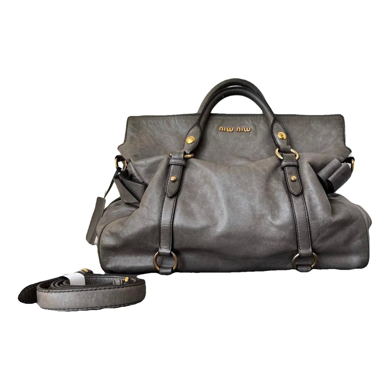 Vitello leather handbag