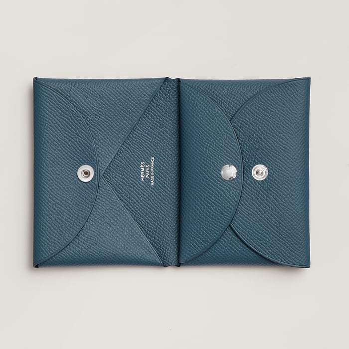 Bleu Tempête Calvi Duo Compact Card Holder