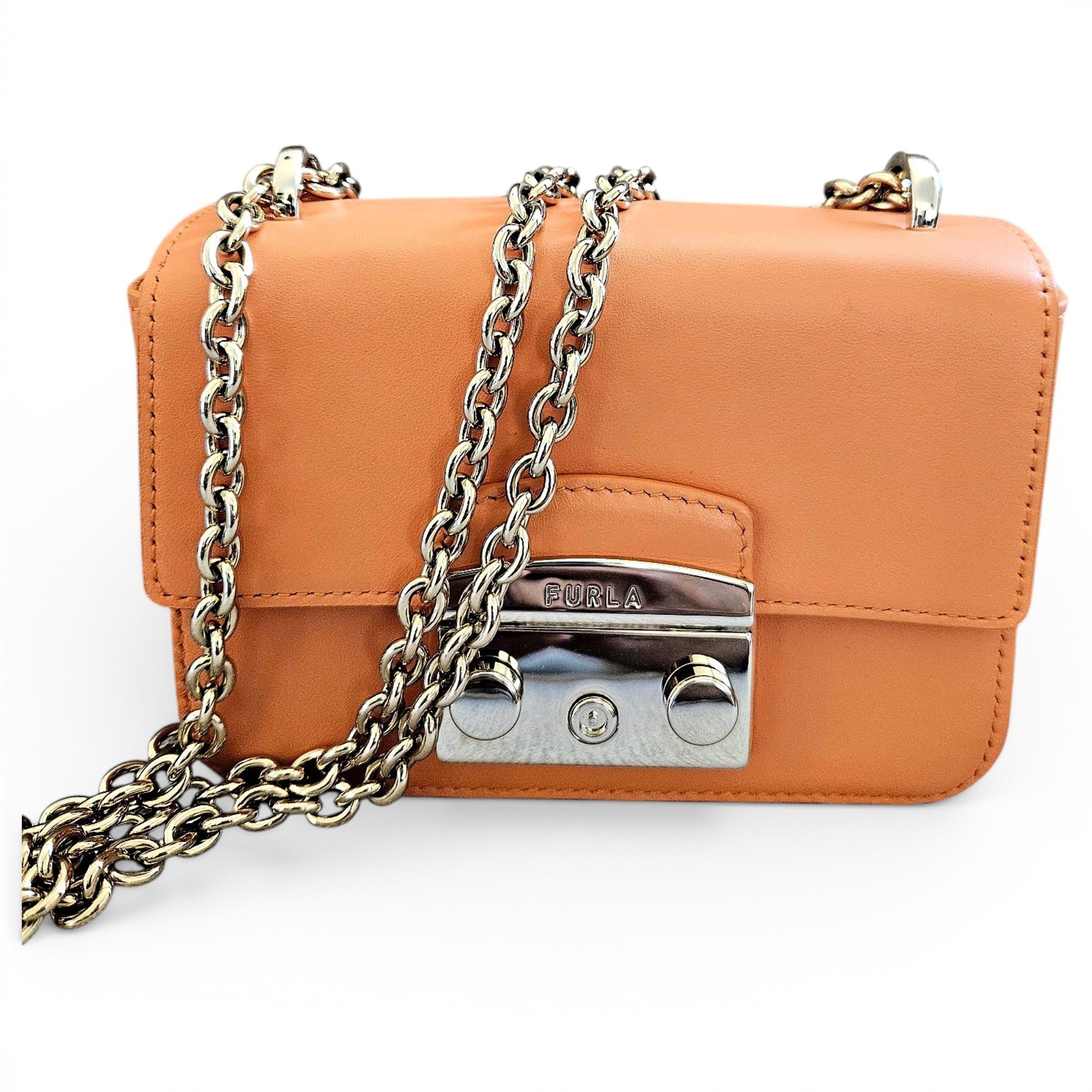 Metropolis leather crossbody bag