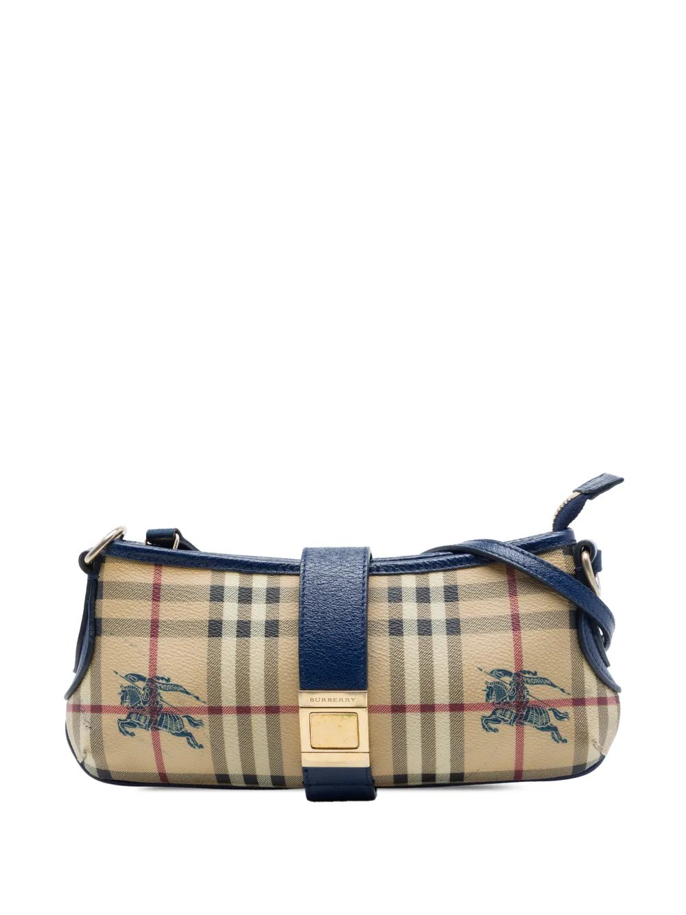 2000-2017 Haymarket Check Coated Canvas crossbody bag