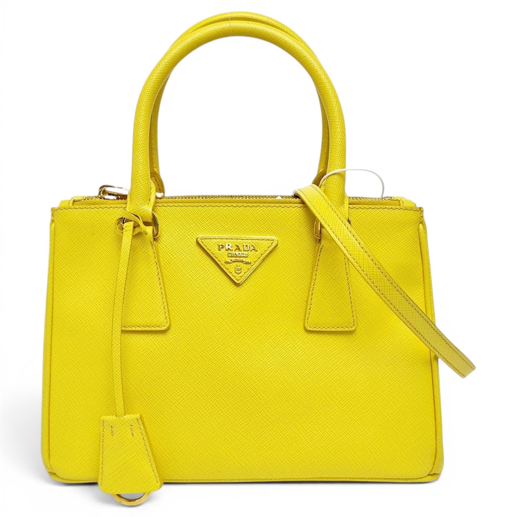 Galleria leather handbag