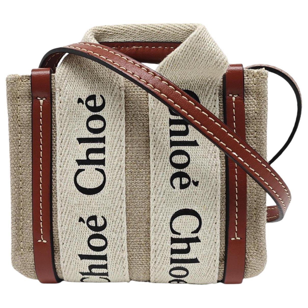 Woody cloth handbag