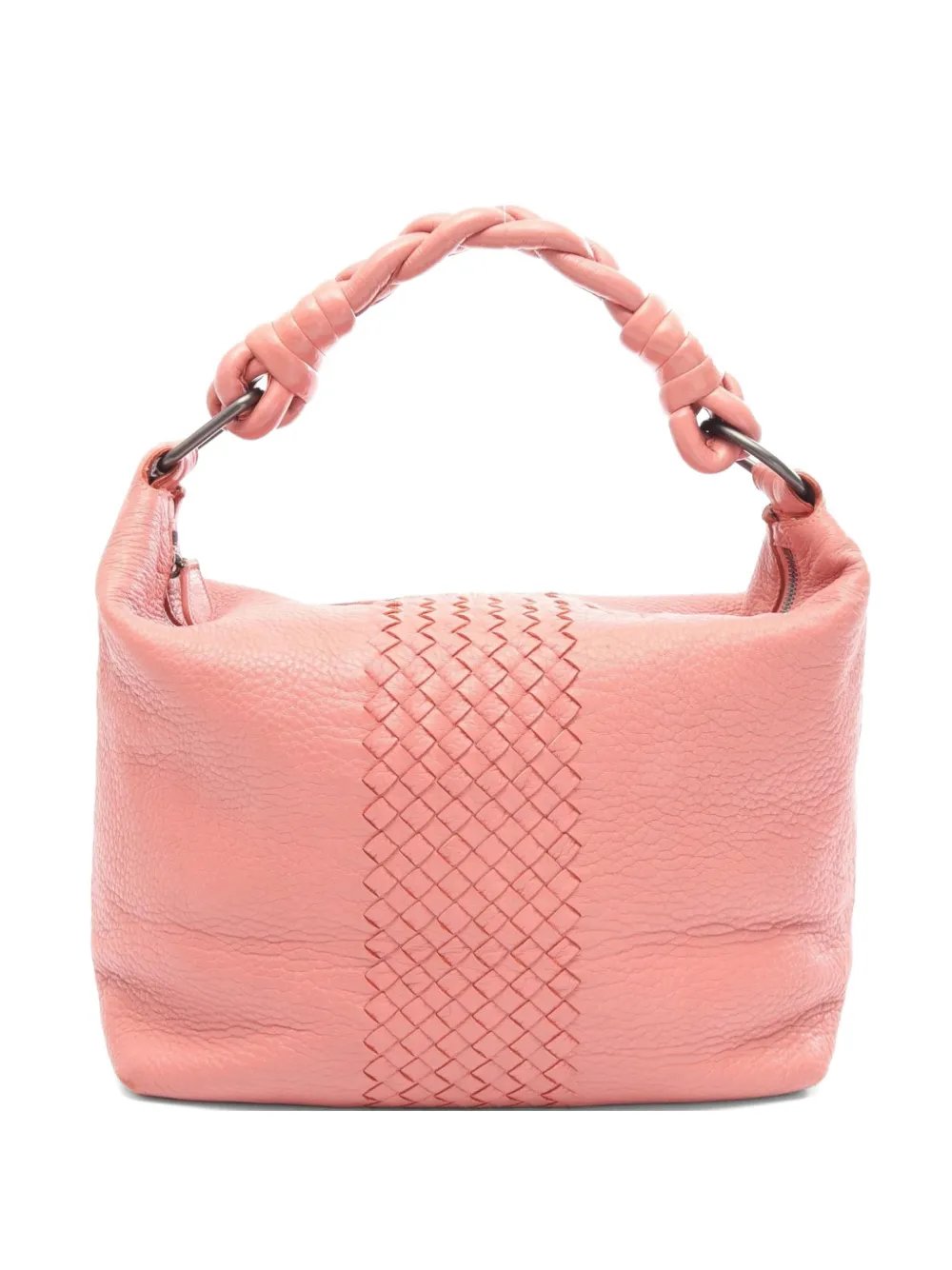 2000s Intrecciato leather tote bag