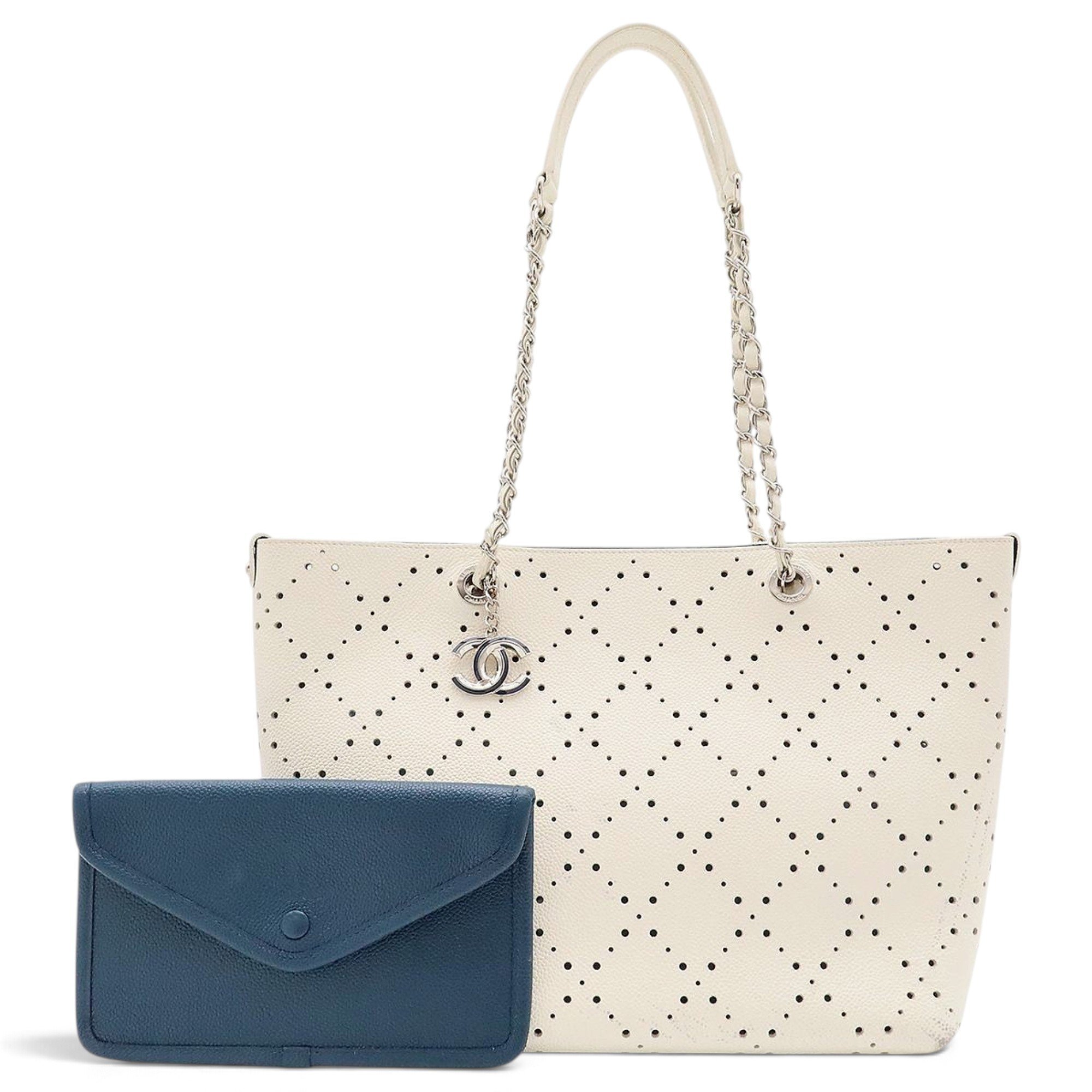 Leather tote
