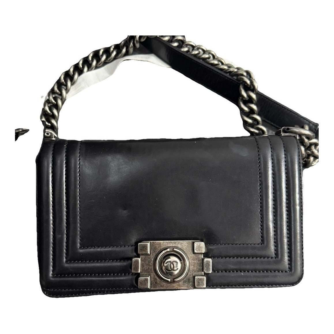 Boy leather handbag
