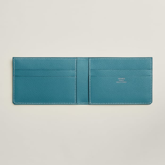 New Bleu Jean H Sellier Card Holder