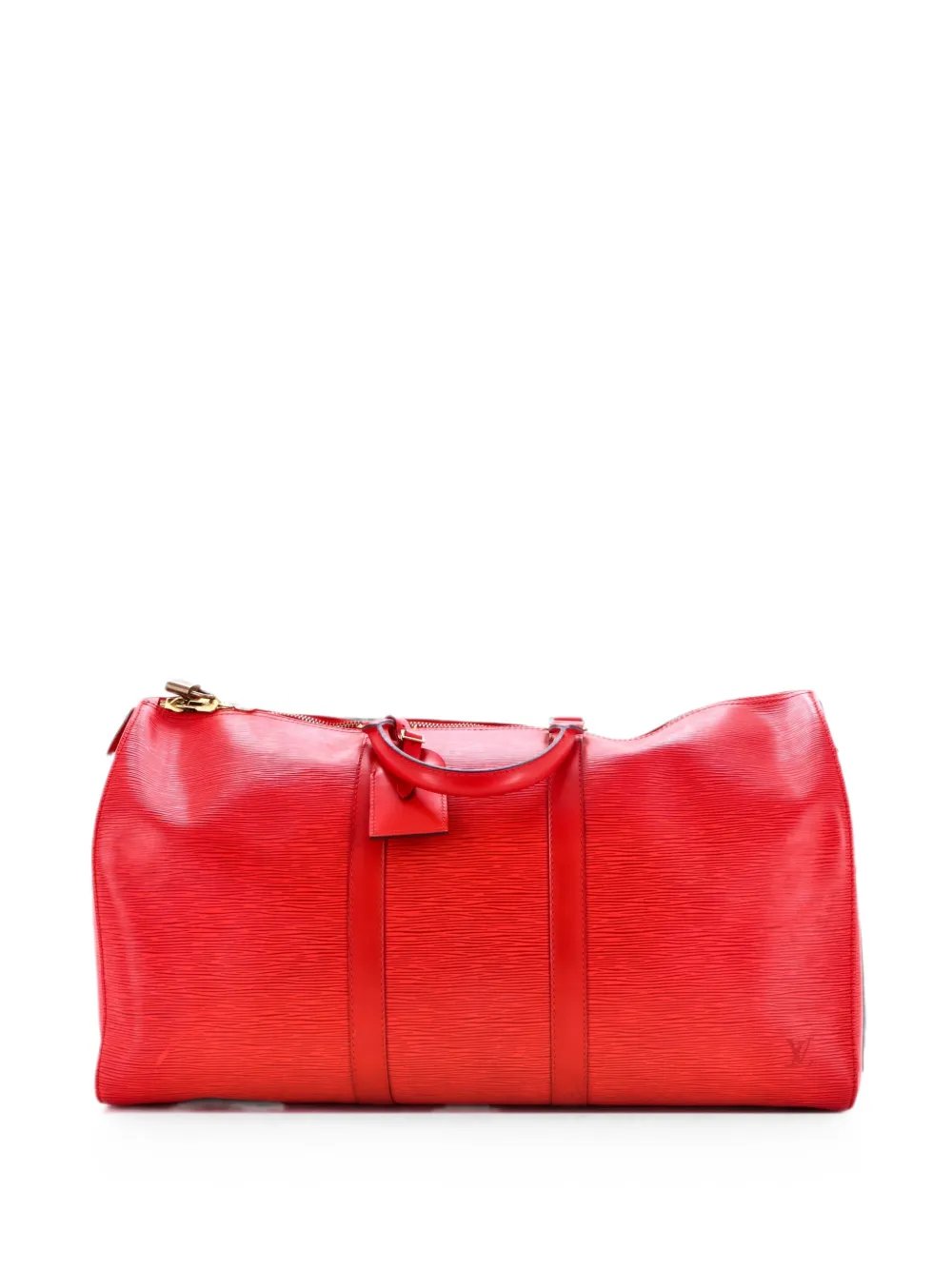 Louis Vuitton Keepall Bag Epi Leather 55 travel bag