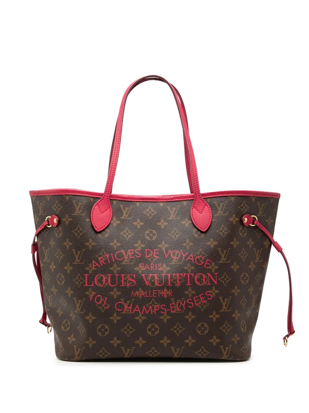 2013 Monogram Ikat Neverfull MM tote bag