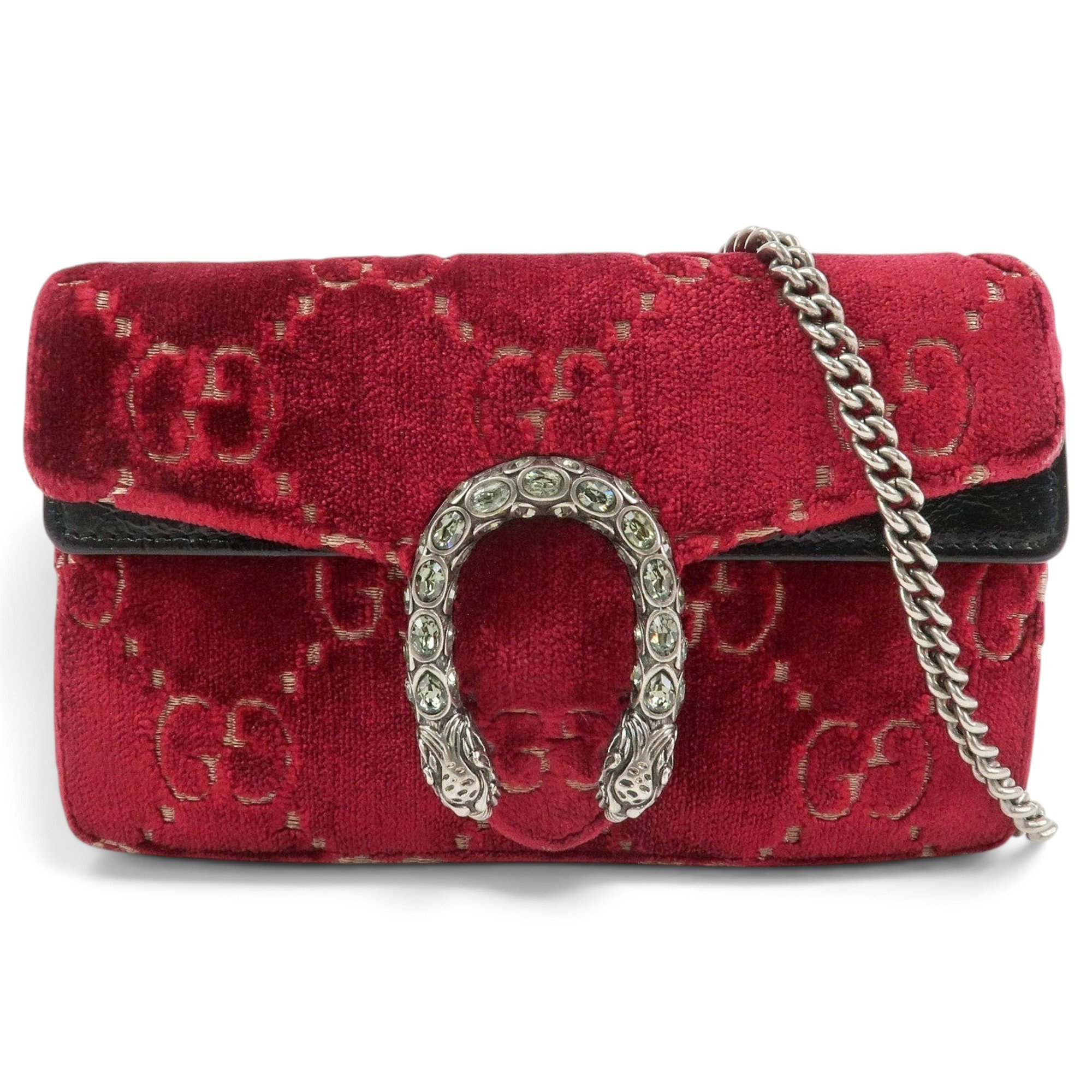 Dionysus Super Mini leather bag