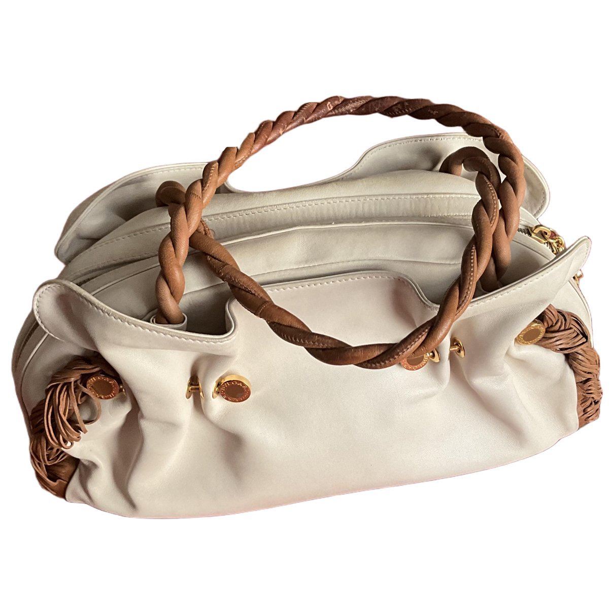 Bulgari leather handbag