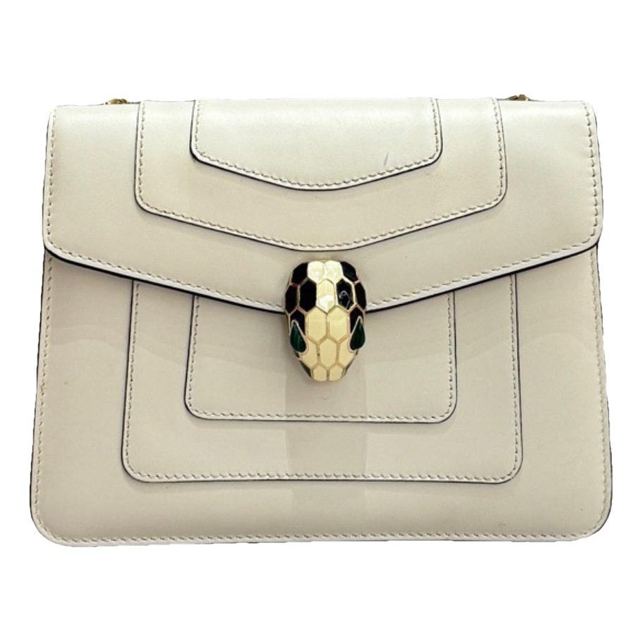 Bvlgari Serpenti leather handbag