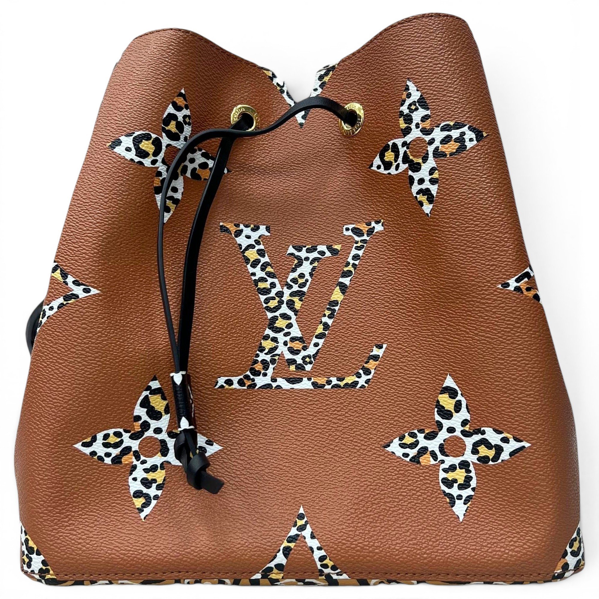 Nano Noé leather handbag