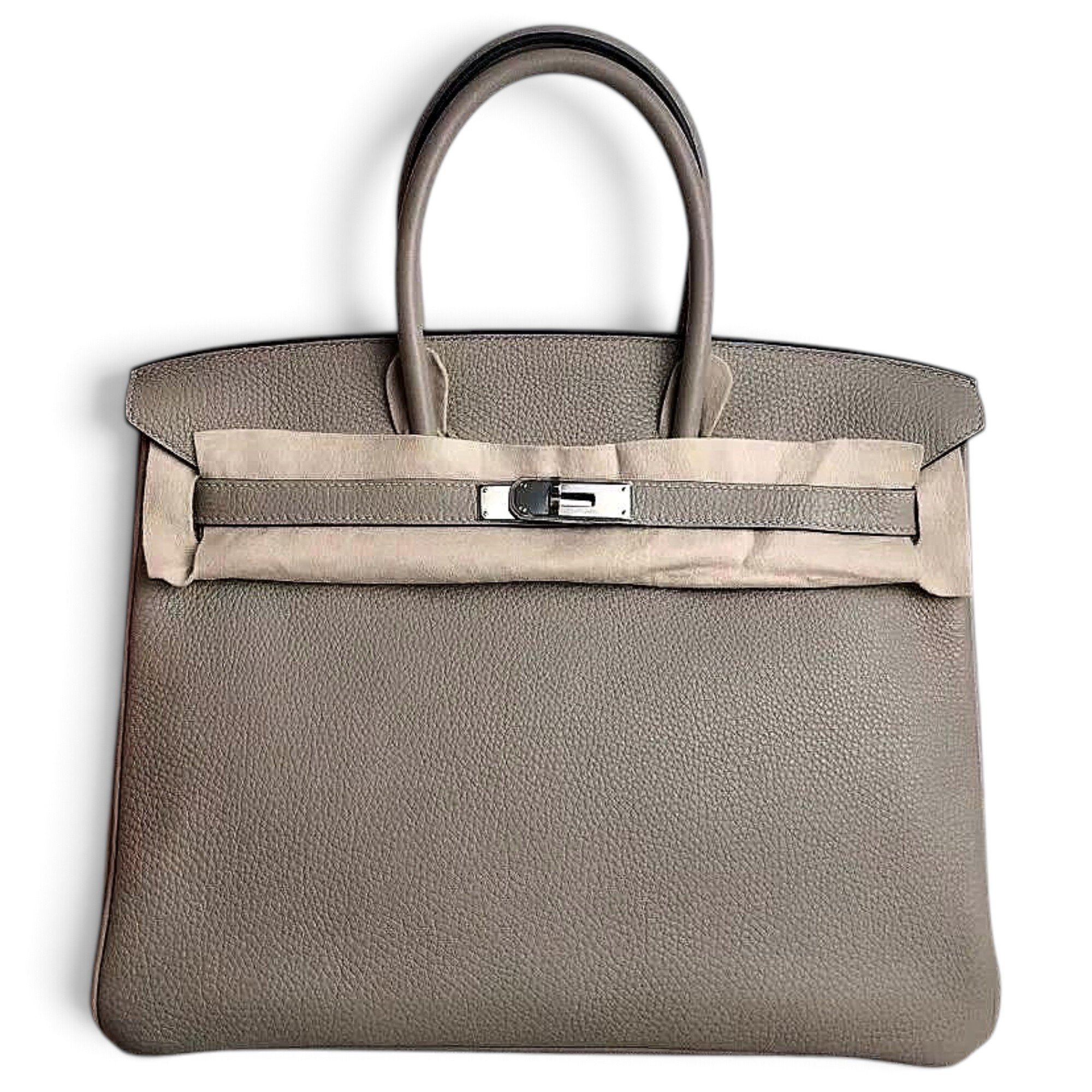 Birkin 35 leather handbag