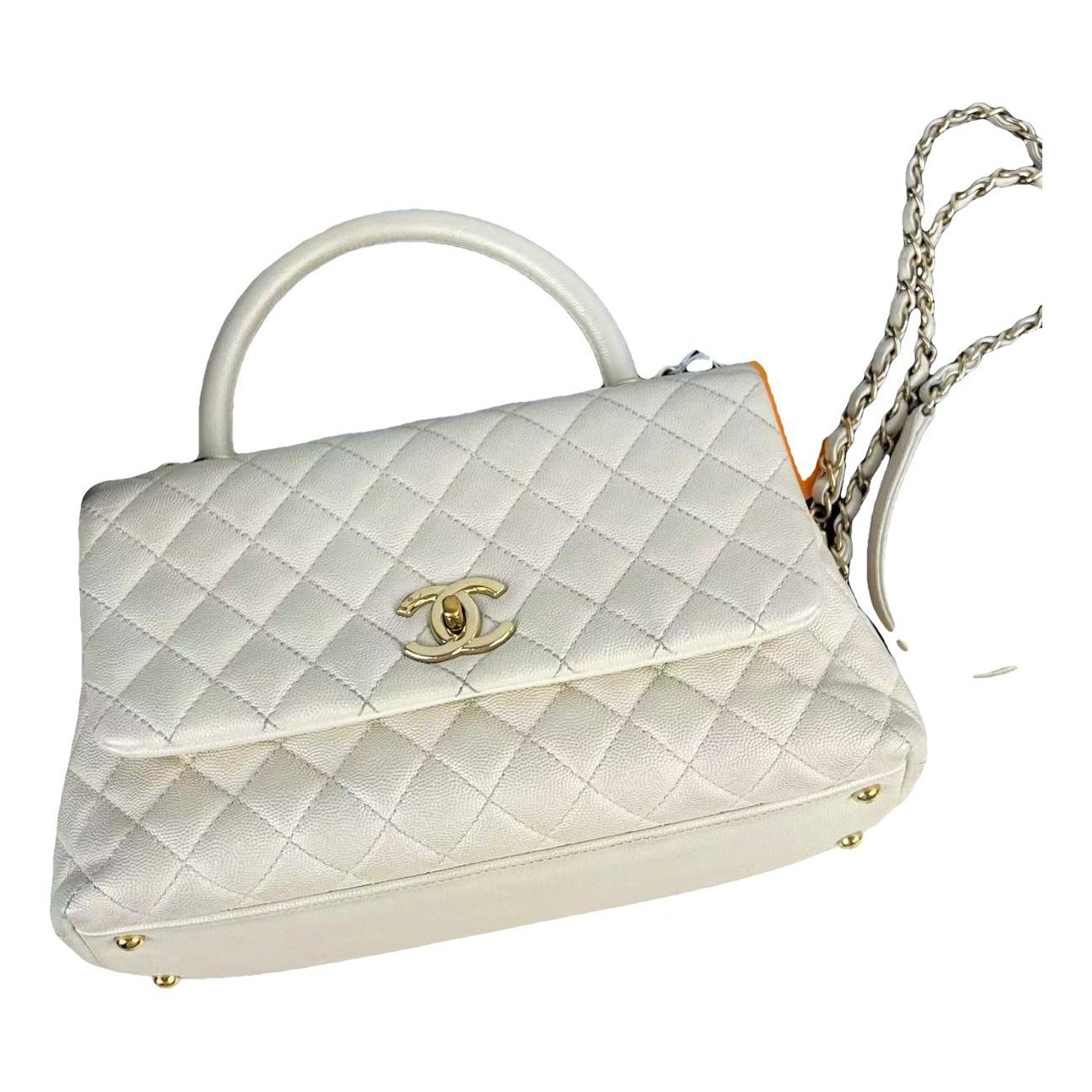 Coco Handle leather crossbody bag