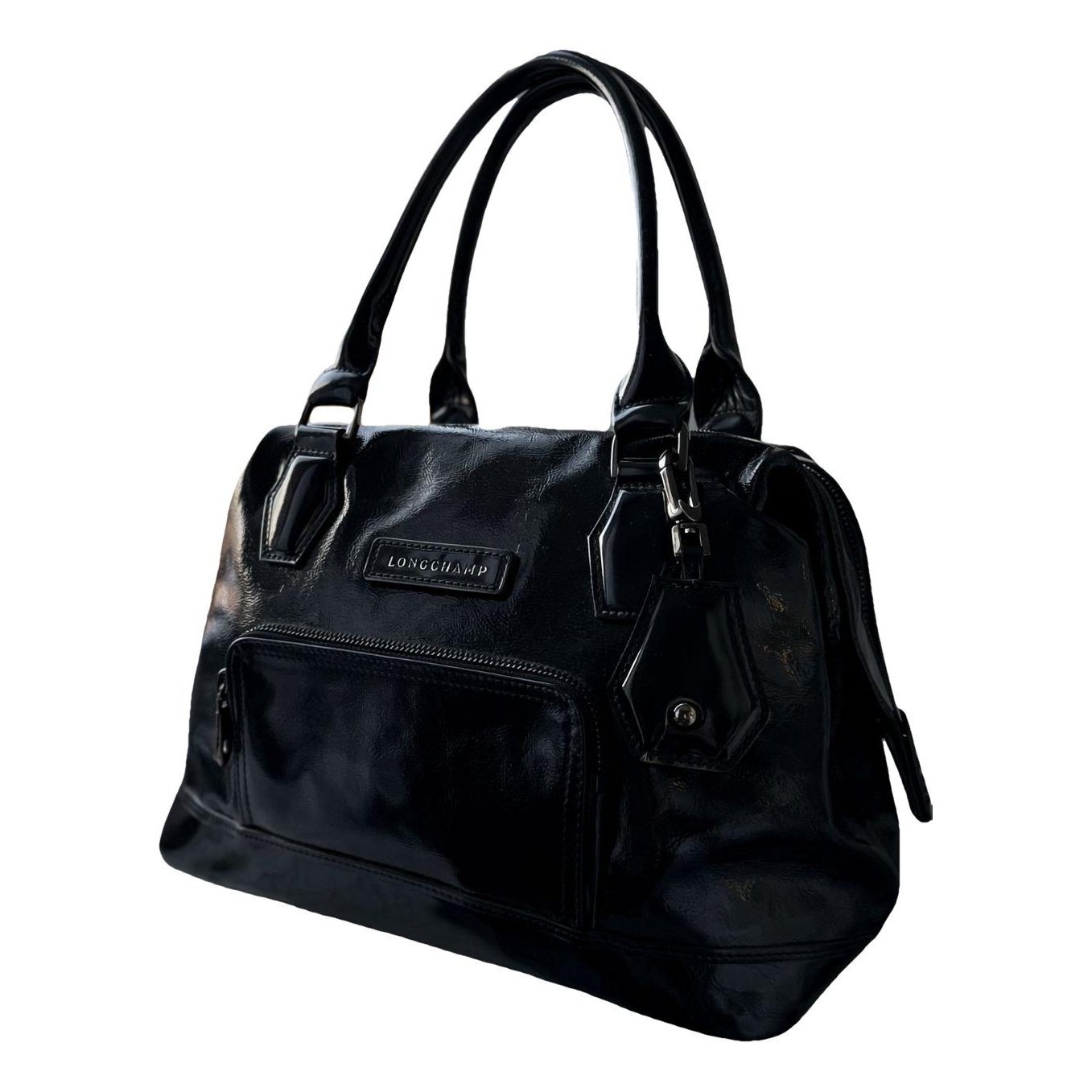 Légende patent leather handbag