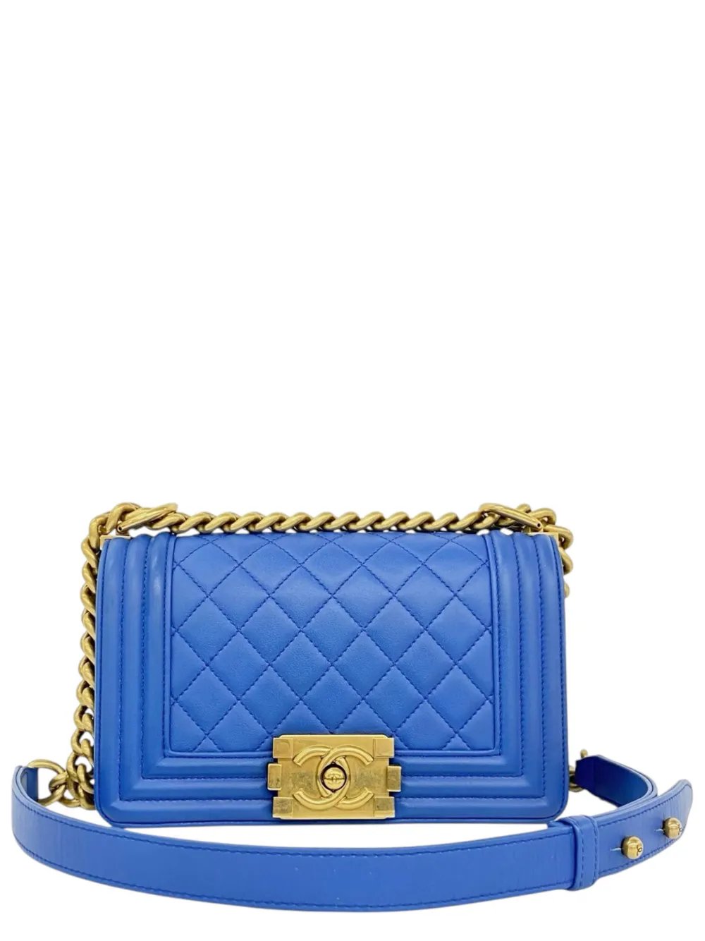 2015-2016 Small Quilted Lambskin Boy Flap shoulder bag