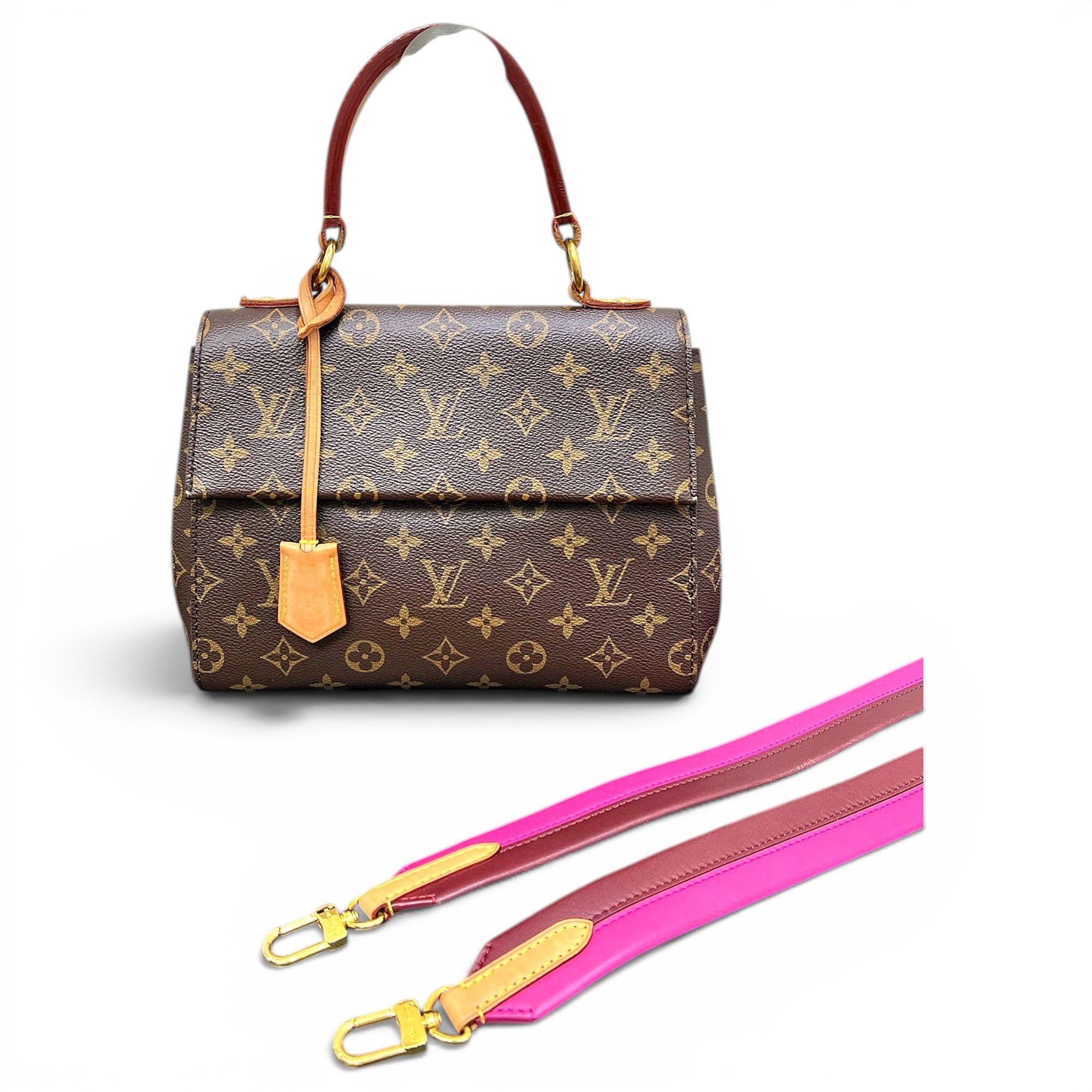 Cluny leather handbag